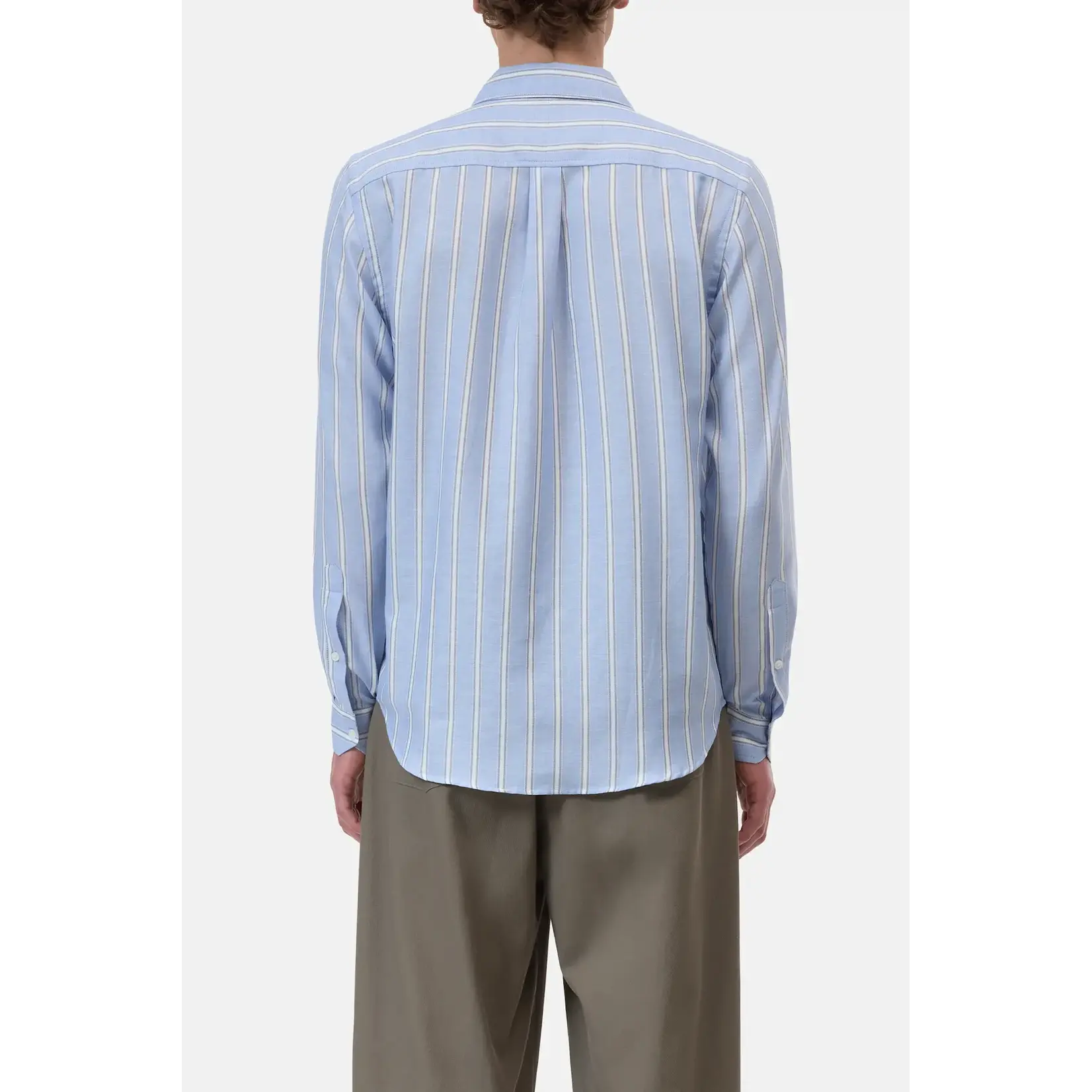 Closed Closed basic striped shirt sky blue
