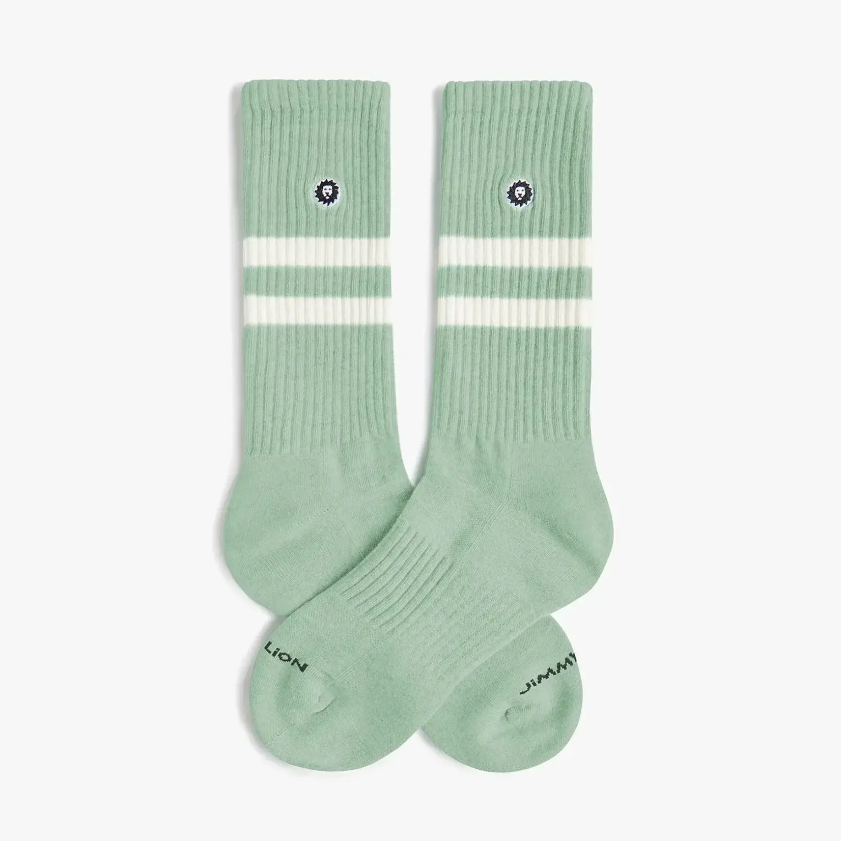 Jimmy Lion JL athletic essentials stripes mint green
