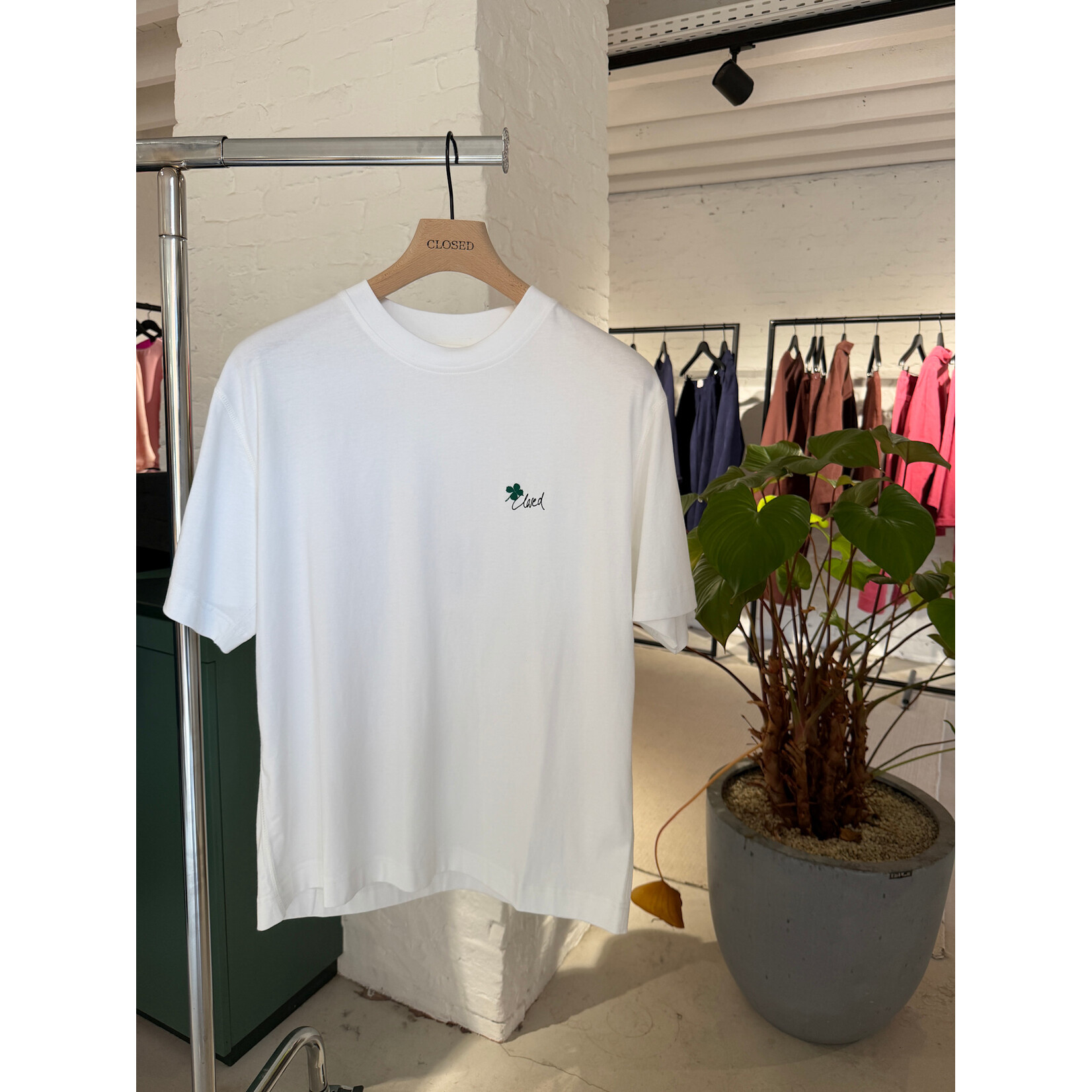 Closed Closed Printed T-shirt clover white