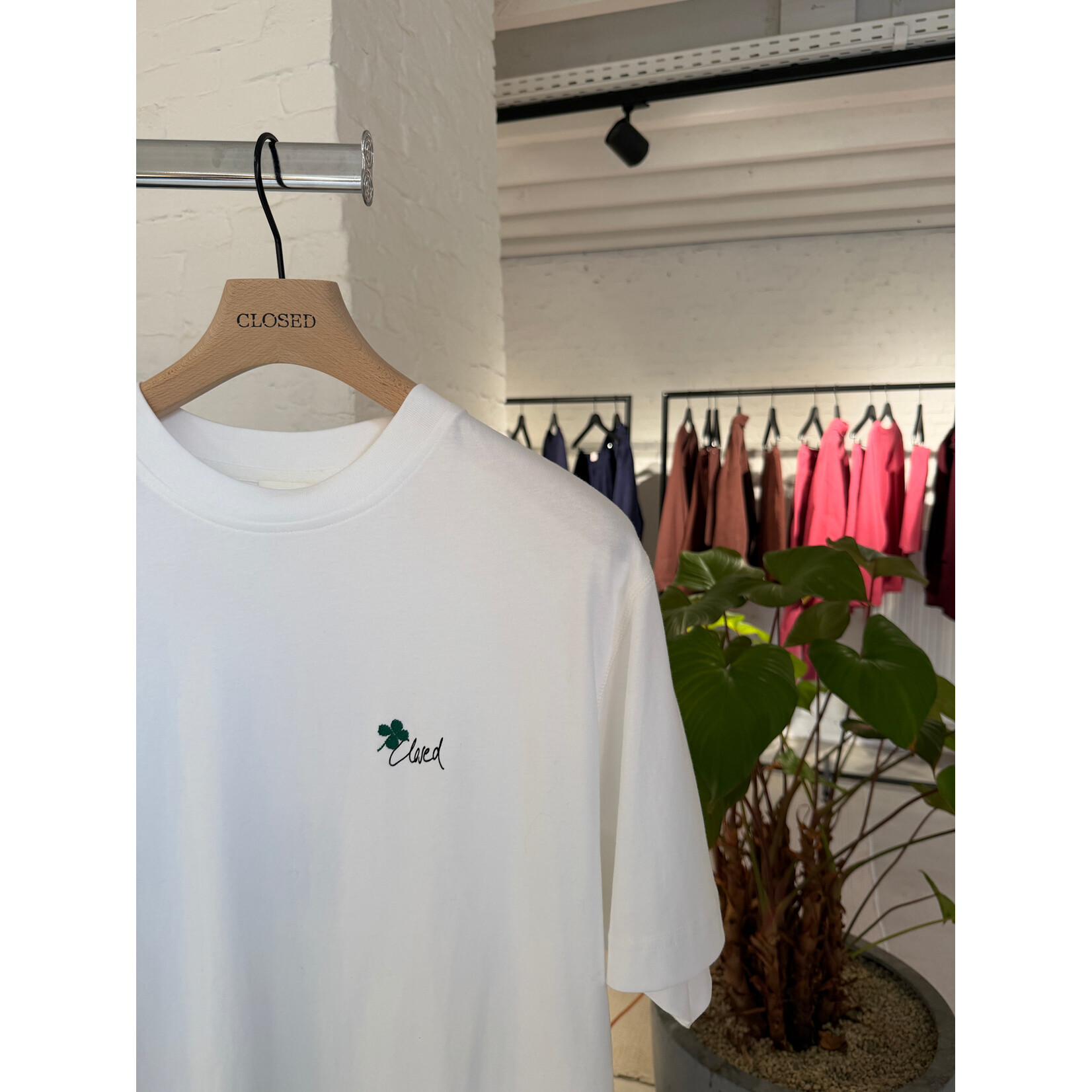 Closed Closed Printed T-shirt clover white