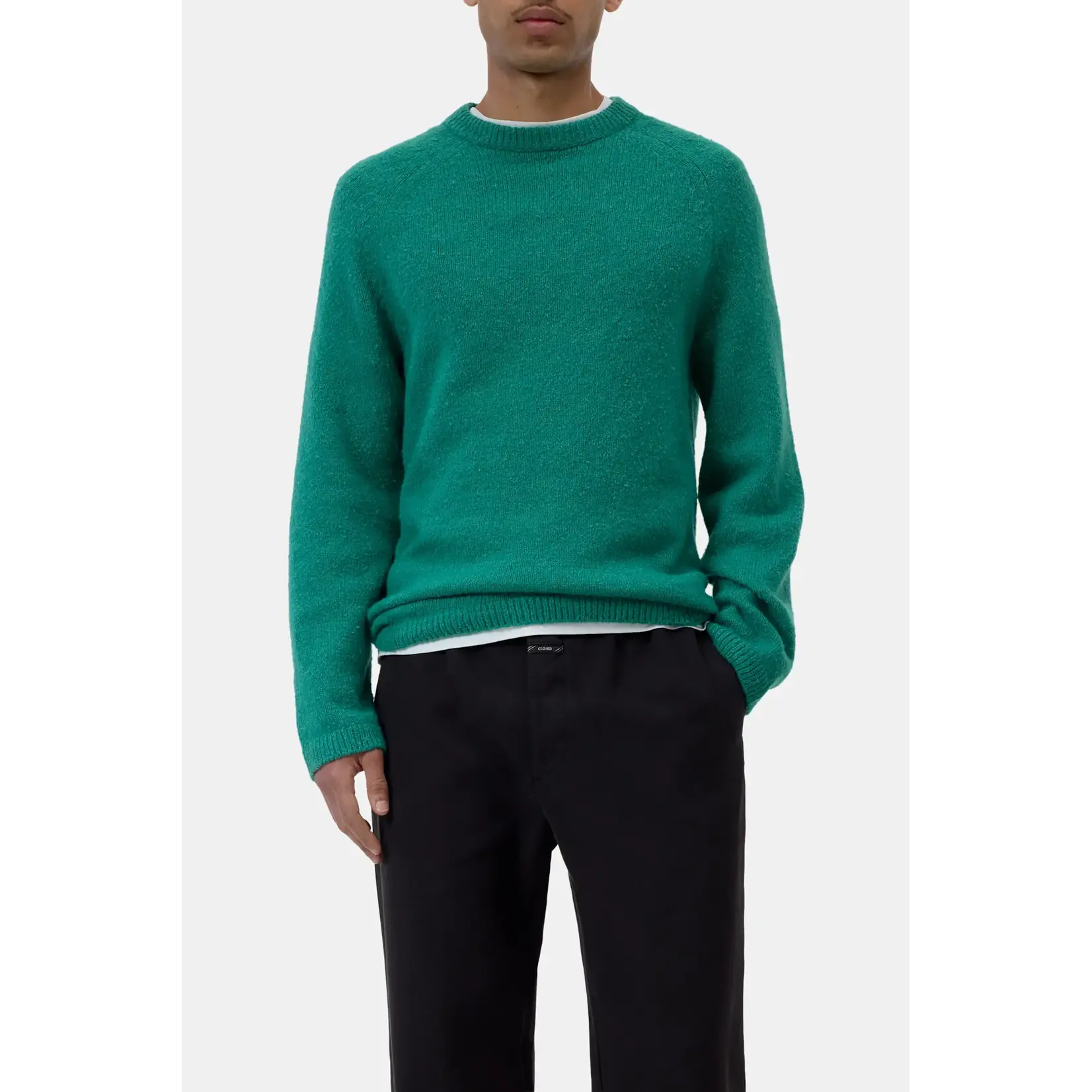 Closed Closed Raglan jumper Emerald green