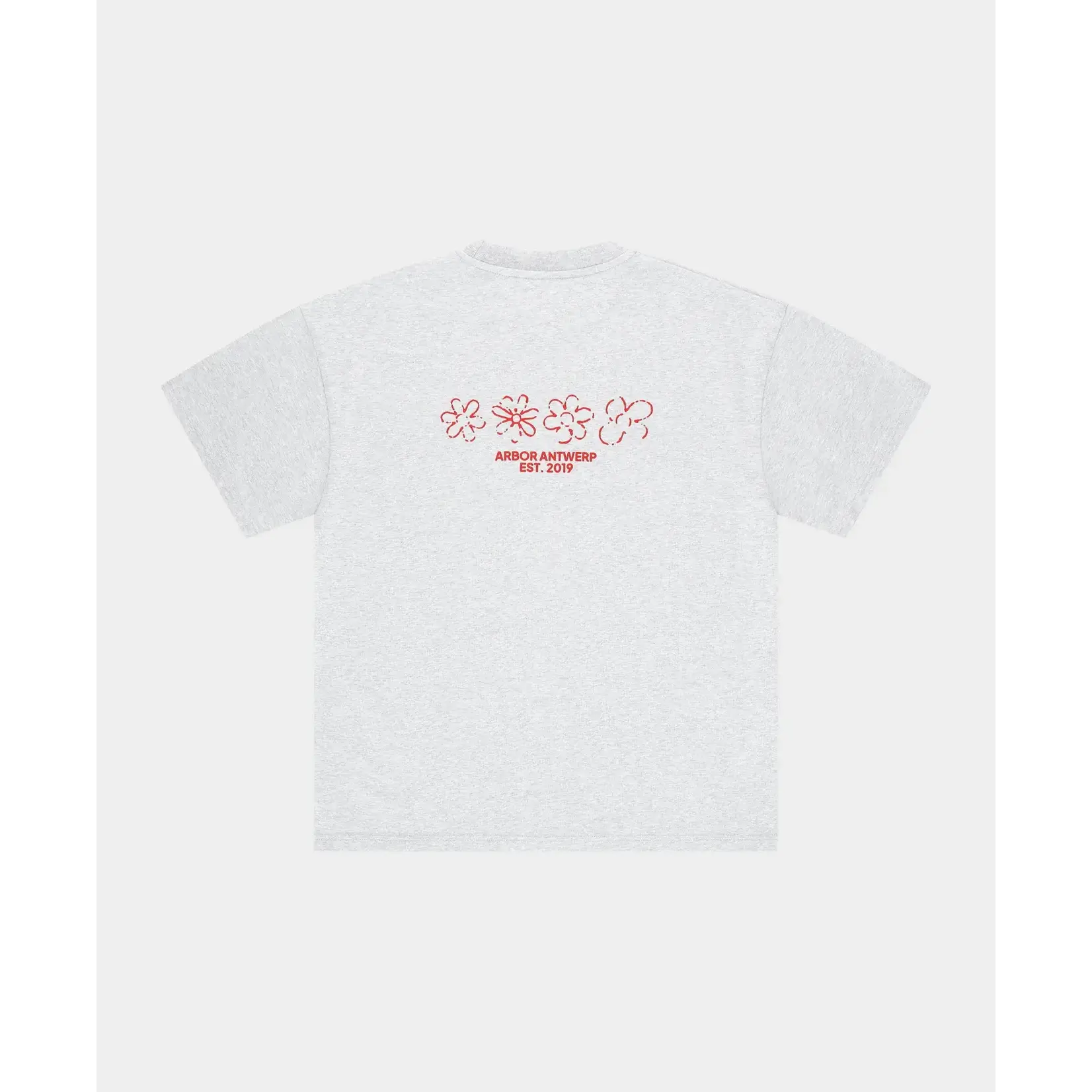 Arbor Antwerp Arbor Flower Quartet T-shirt red