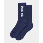 Arbor Antwerp Arbor Full logo socks blue