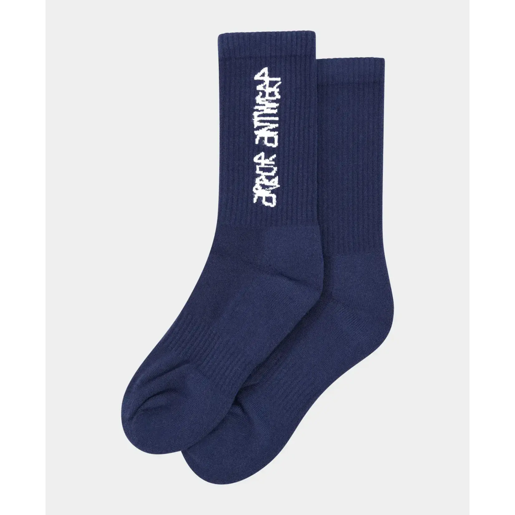 Arbor Antwerp Arbor Full logo socks blue