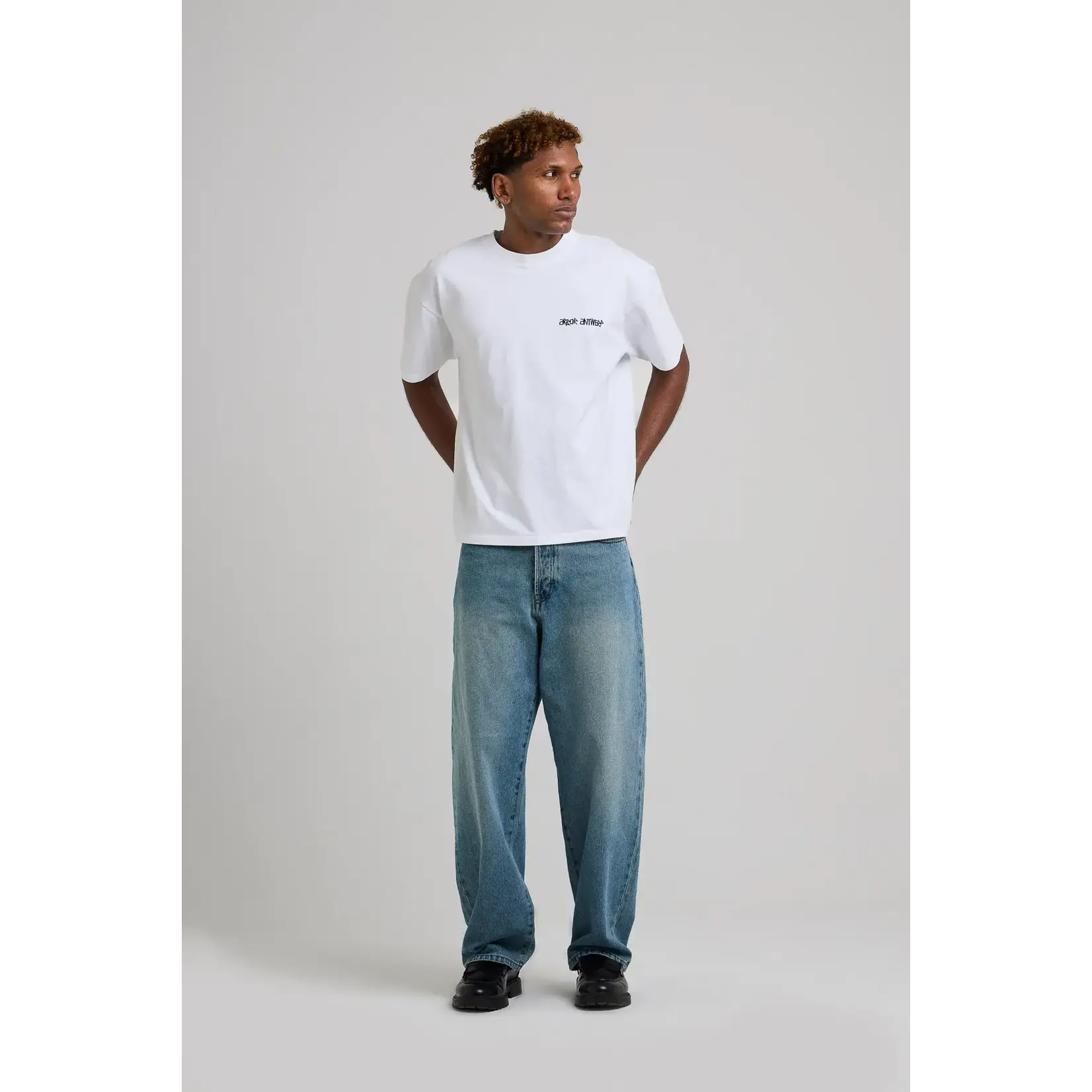 Arbor Antwerp Arbor Pixel Flower T-shirt white