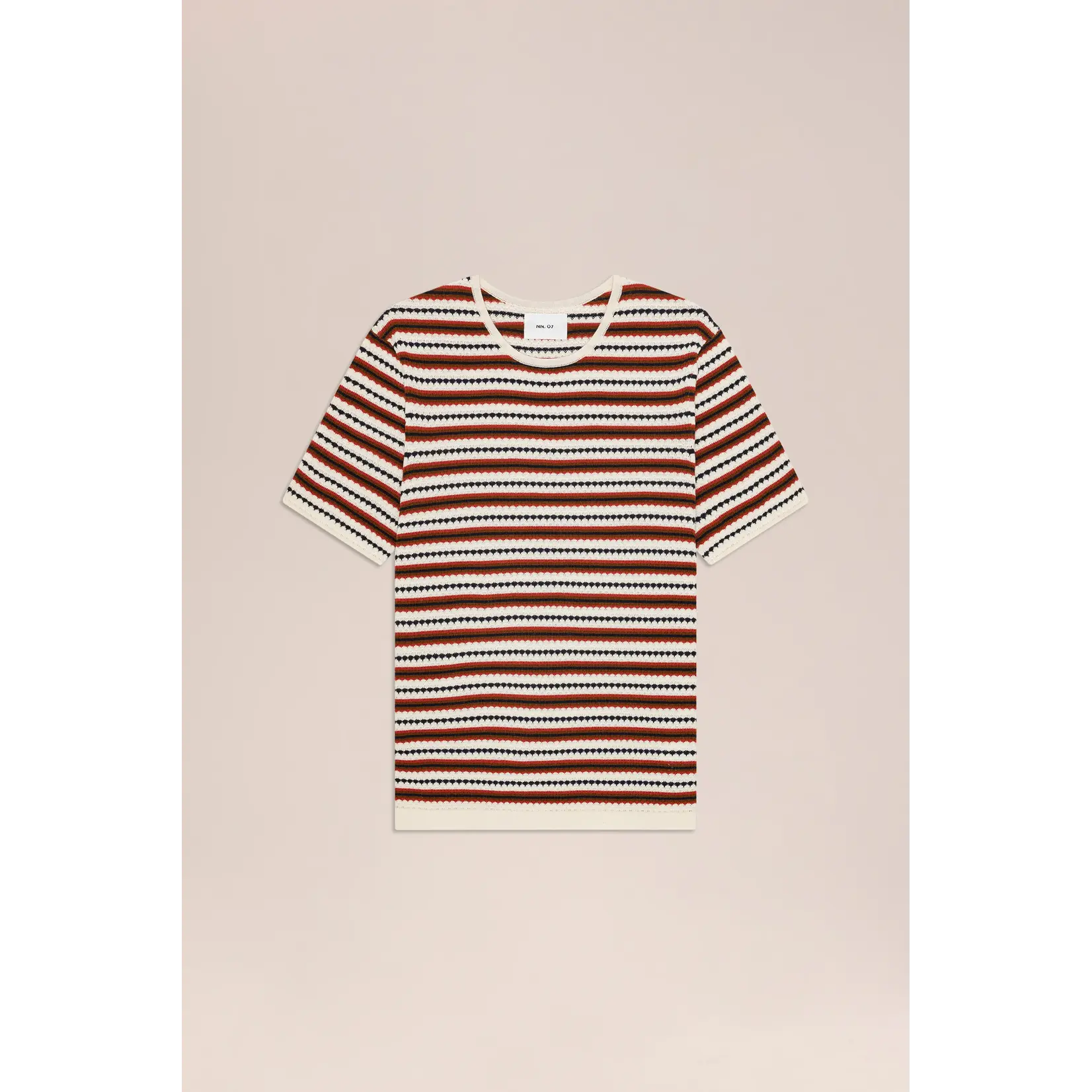 NN07 NN07 Bari t-shirt 6686 ivory multi