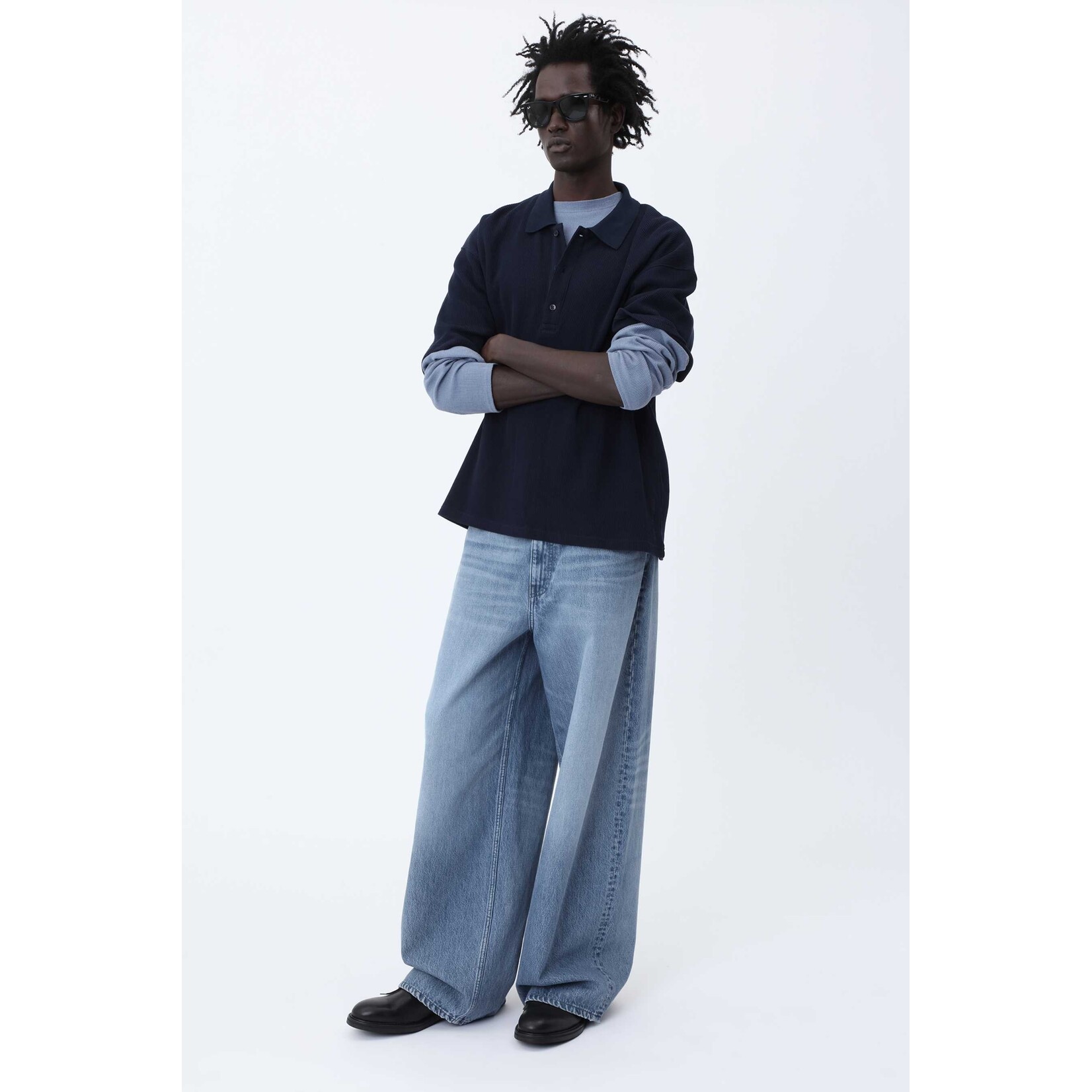 Won Hundred Won Hundred Topper Polo Navy Blazer