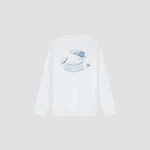Olaf Hussein Olaf Broken Plate LS Tee Optical White