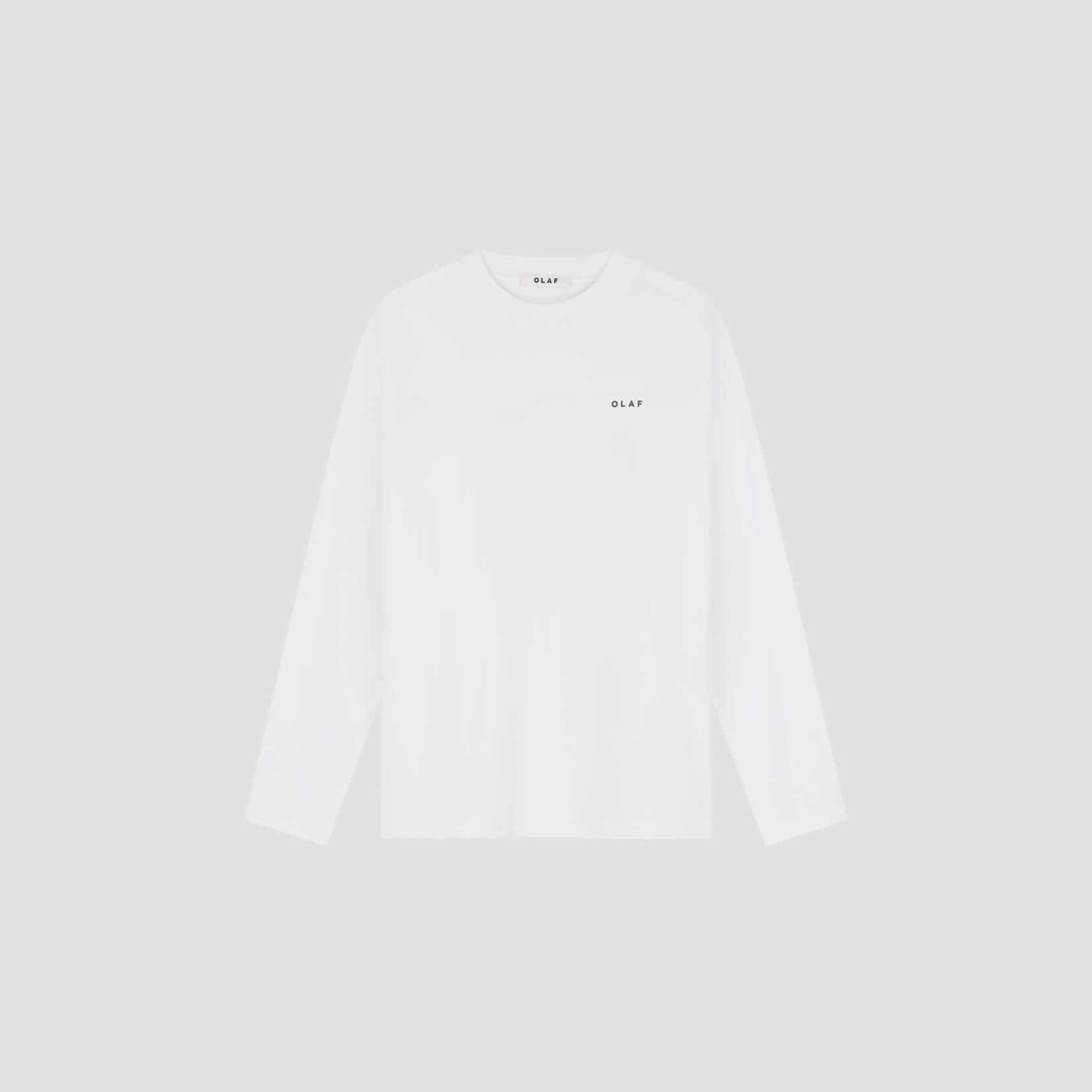 Olaf Hussein Olaf Broken Plate LS Tee Optical White