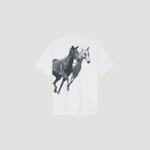 Olaf Hussein Olaf Horse Tee Optical White