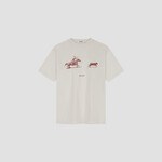 Olaf Hussein Olaf Cowboy Bull Tee Off White