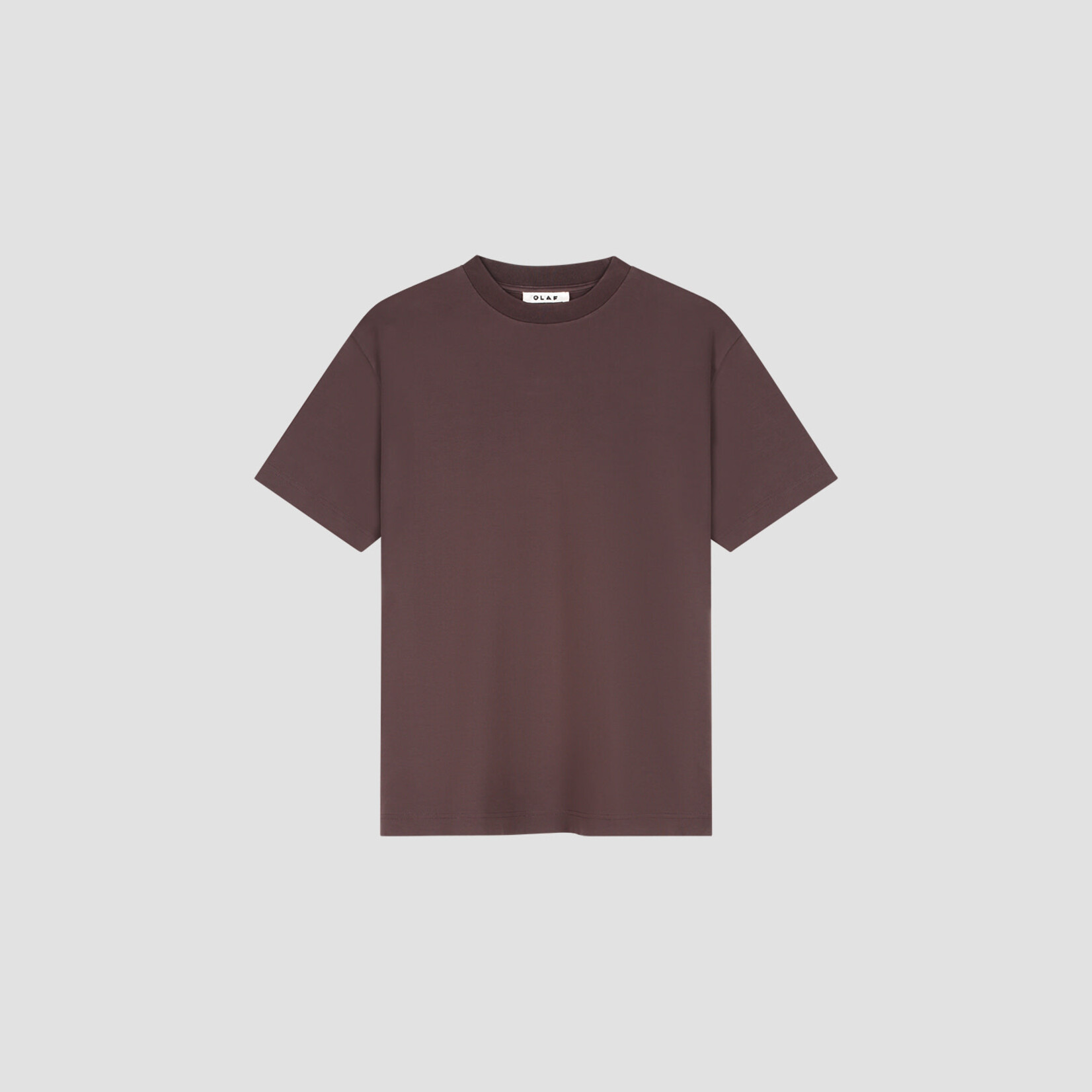 Olaf Hussein Olaf Essential Tee Chocolate Plum