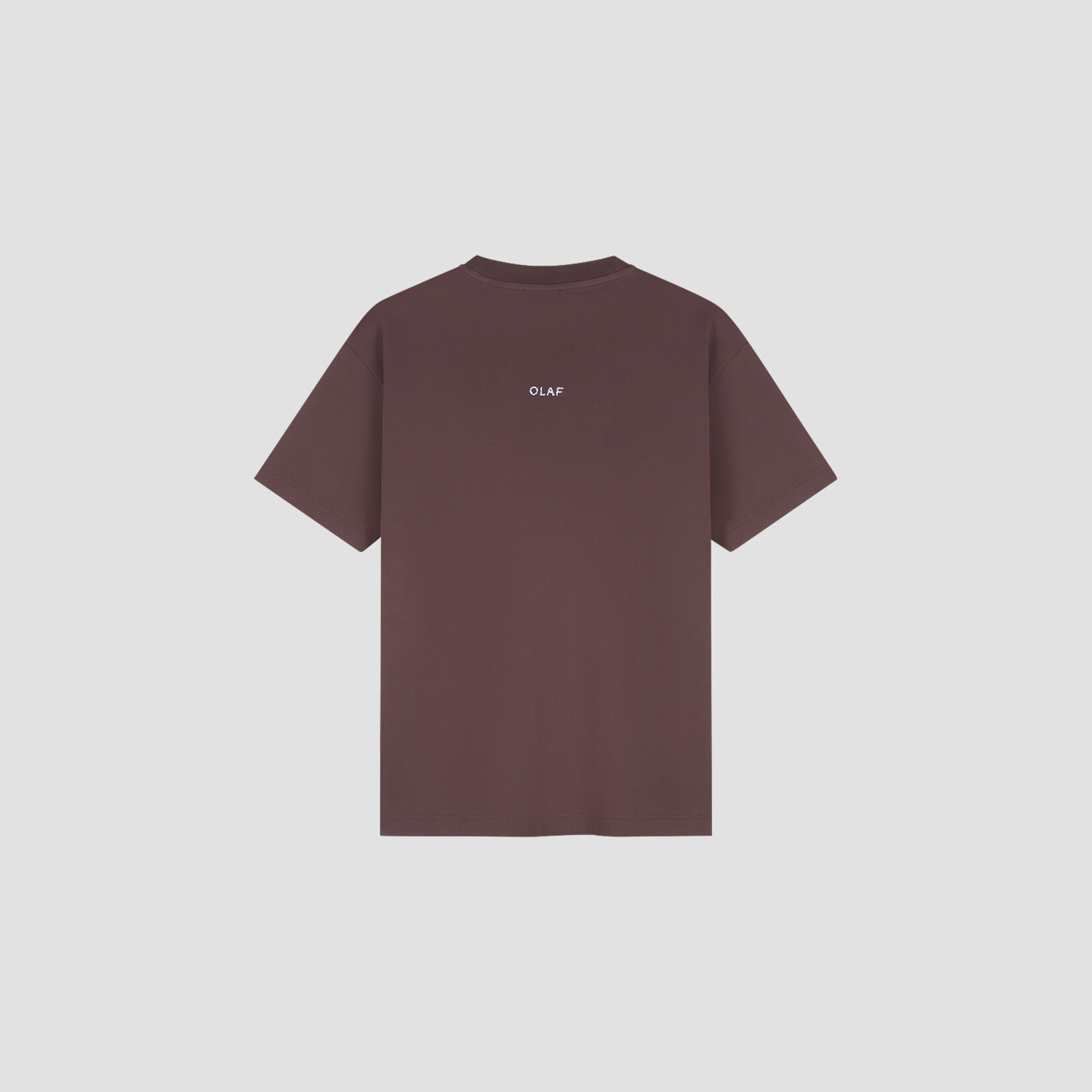 Olaf Hussein Olaf Essential Tee Chocolate Plum