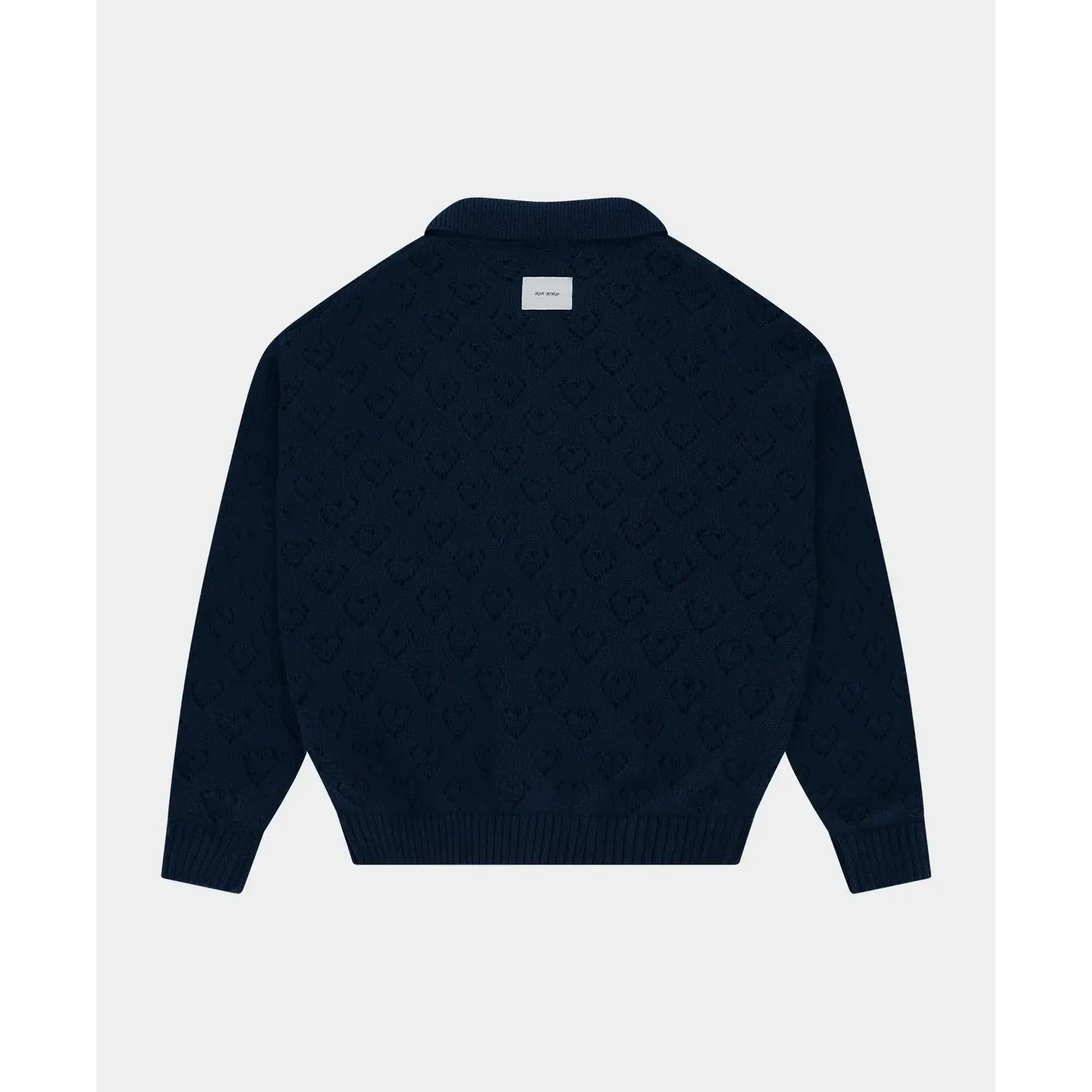 Arbor Antwerp Arbor Heart zip knit blue