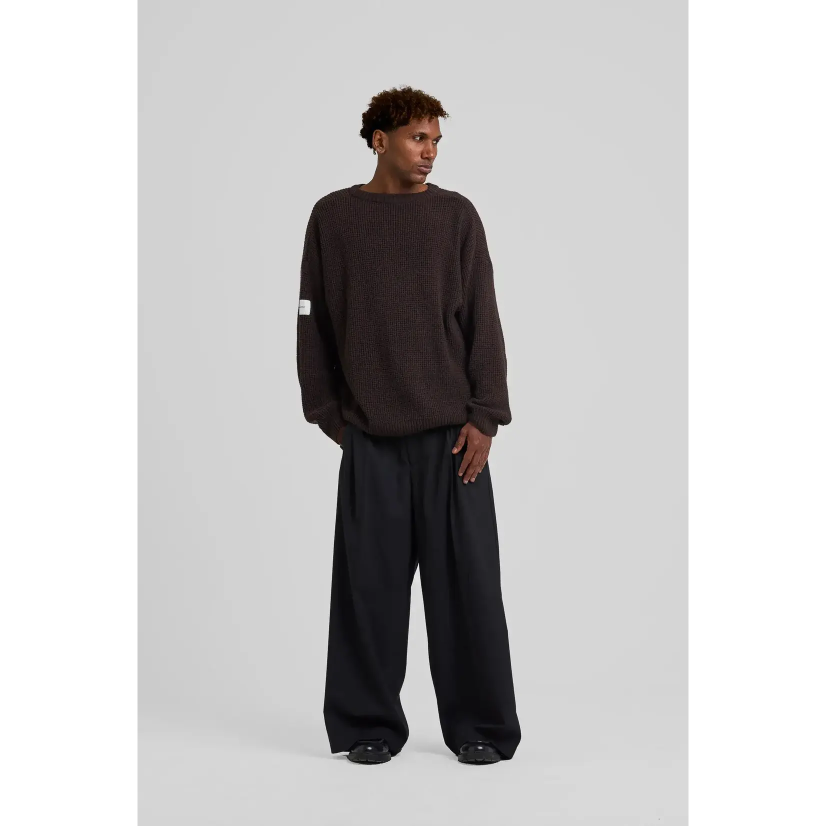 Arbor Antwerp Arbor Textured knit brown