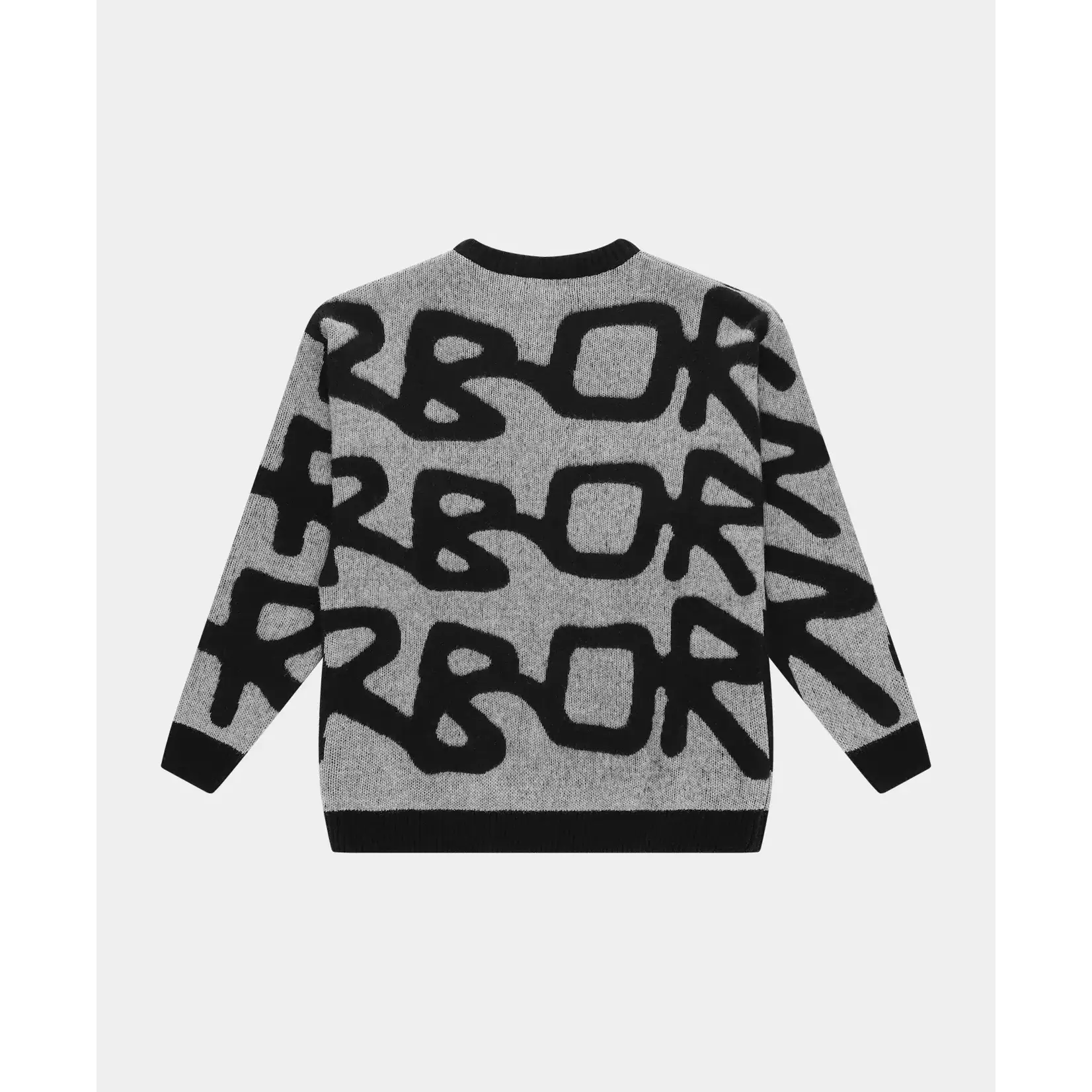 Arbor Antwerp Arbor Big Logo alpaca knit black
