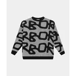 Arbor Antwerp Arbor Big Logo alpaca knit black