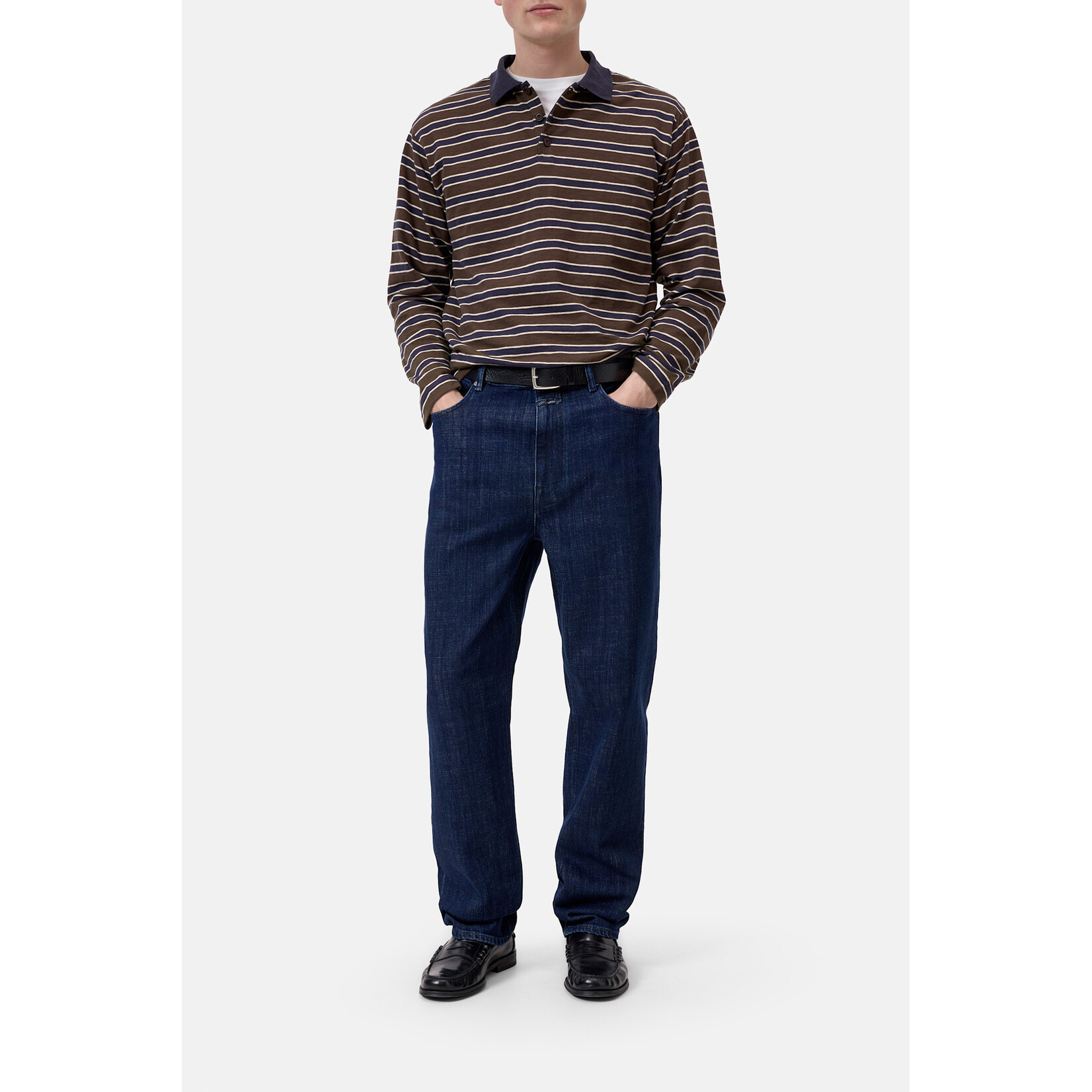 Closed Closed Longsleeve Polo Stripe