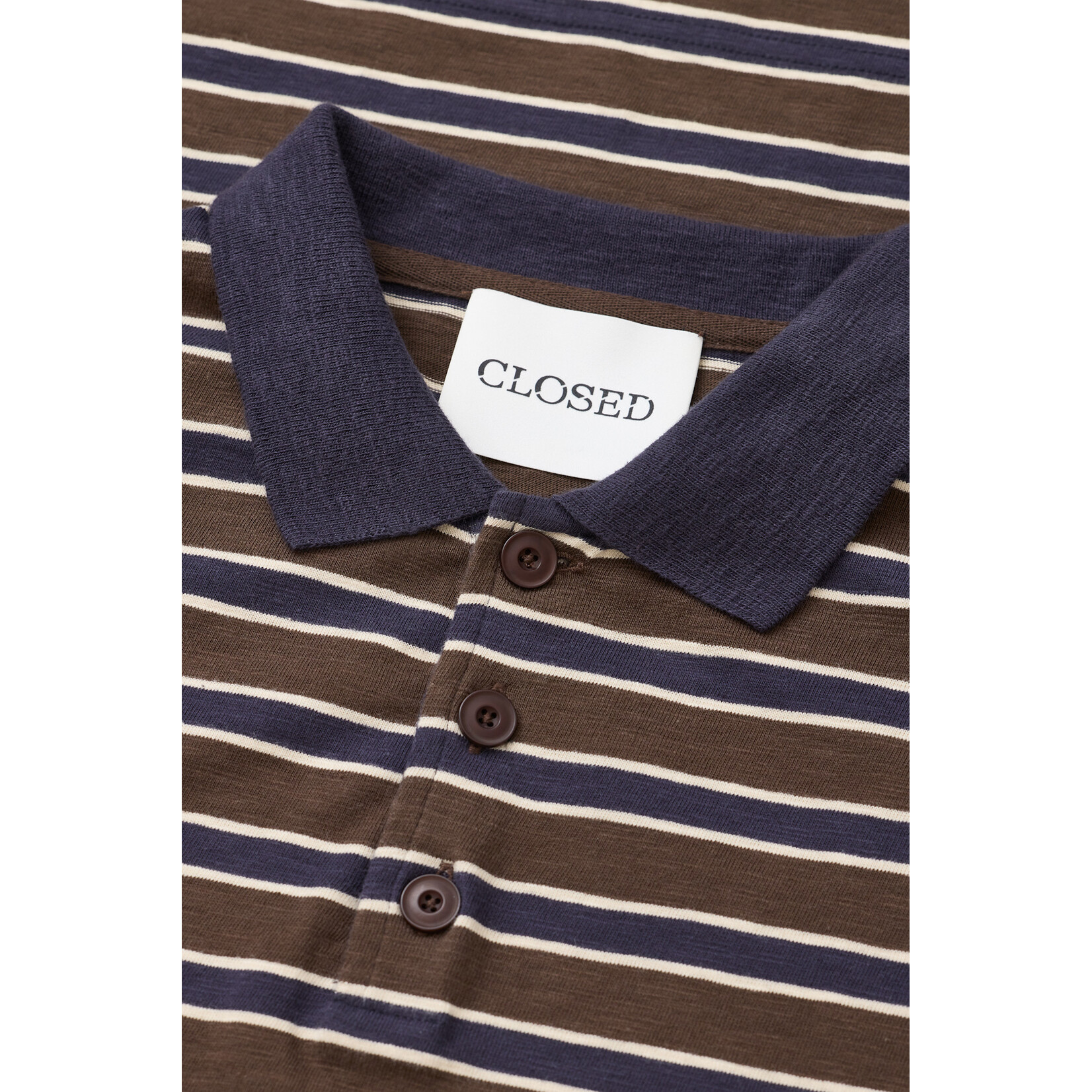 Closed Closed Longsleeve Polo Stripe