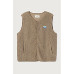American Vintage American Vintage Hoktown vest Muscade chine