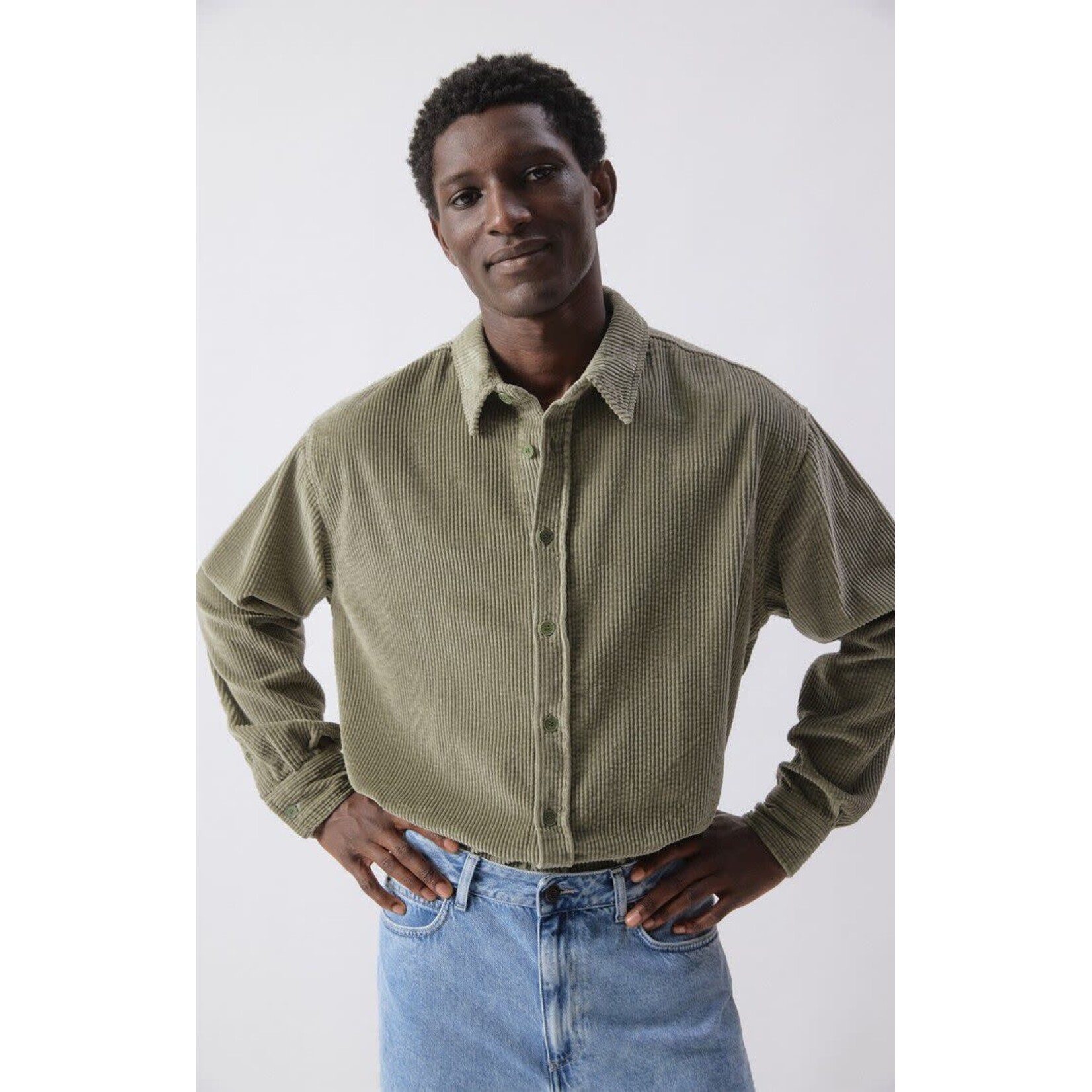 American Vintage American Vintage padow shirt argile vintage