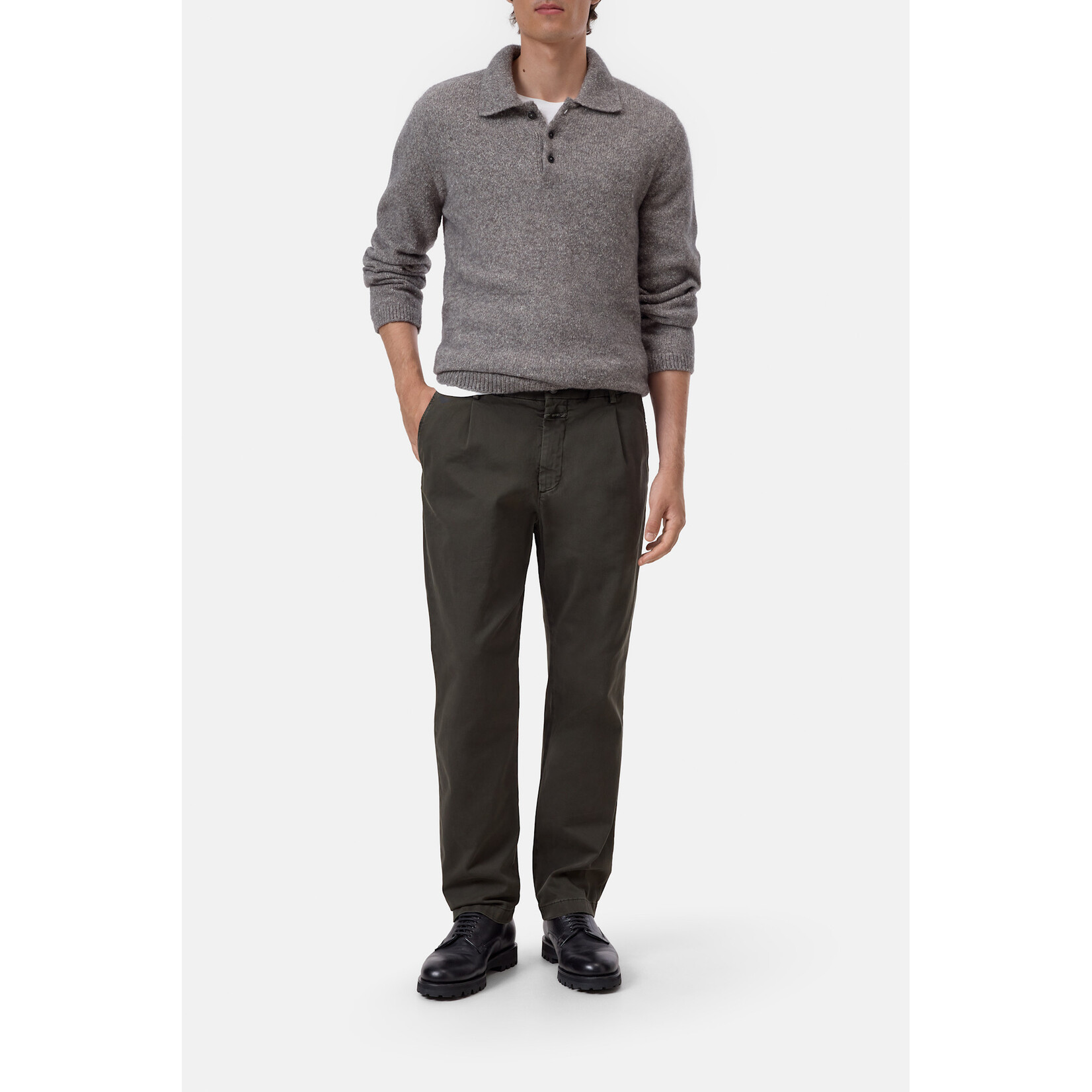 Closed Closed Vigo Tapered 609 dark olive green