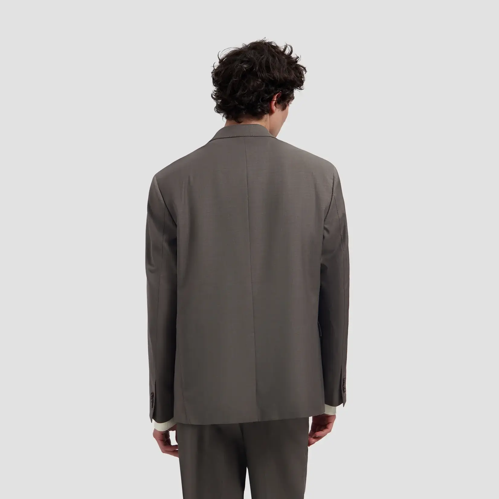 Olaf Hussein Olaf Wool blazer chocolate chip