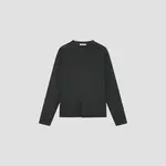 Olaf Hussein Olaf Waffle crewneck charcoal