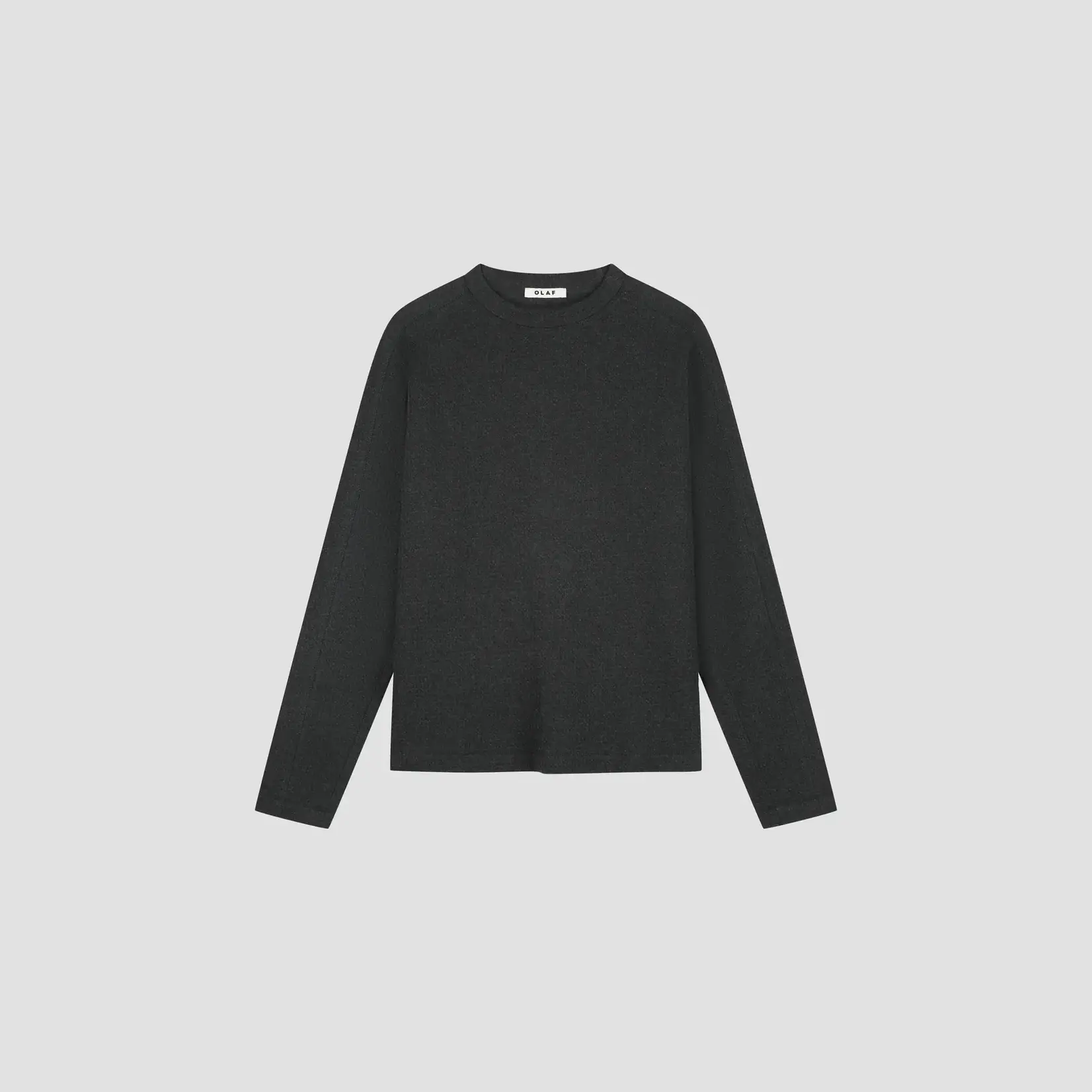 Olaf Hussein Olaf Waffle crewneck charcoal