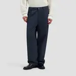 Olaf Hussein Olaf Washed barrel leg pants navy