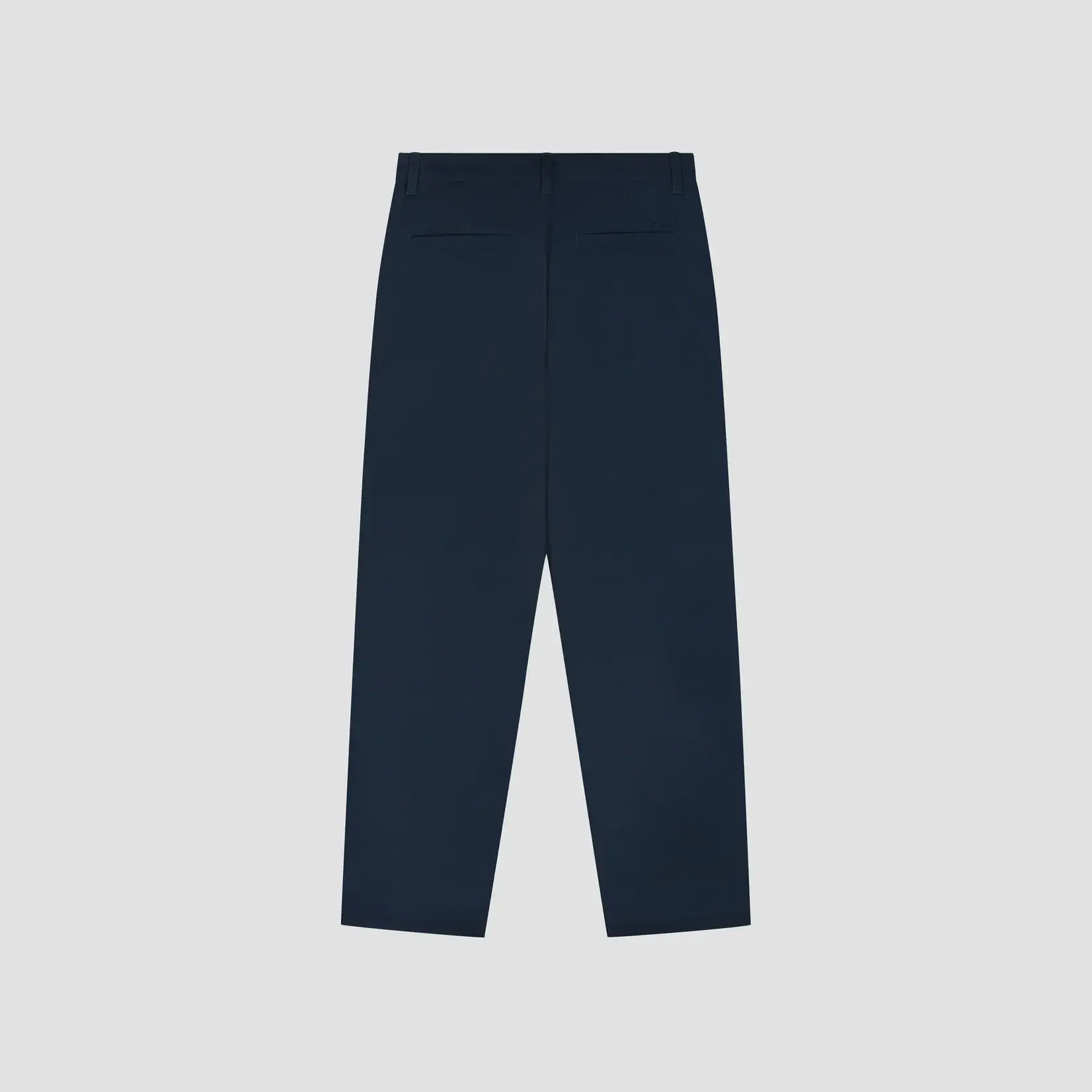 Olaf Hussein Olaf Washed barrel leg pants navy