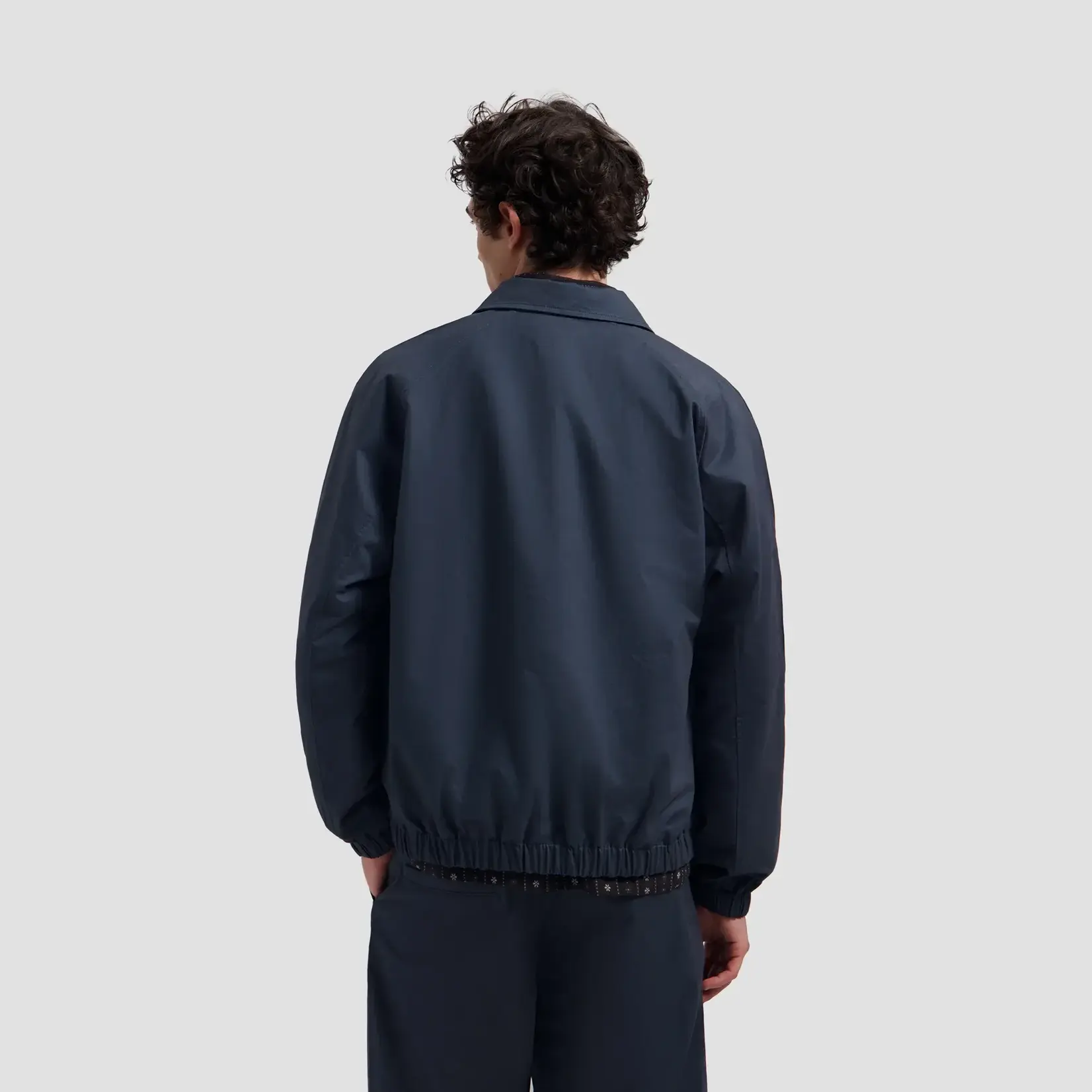 Olaf Hussein Olaf Washed coach jacket navy