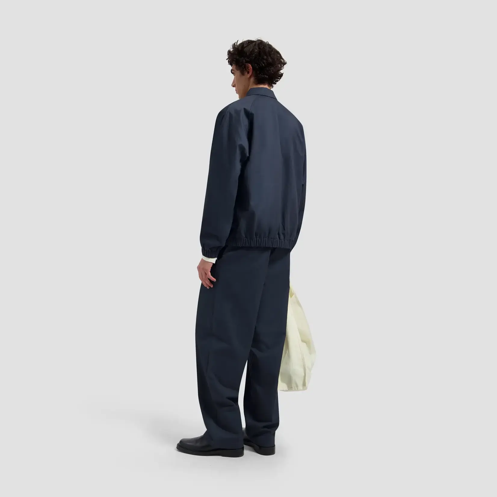 Olaf Hussein Olaf Washed coach jacket navy