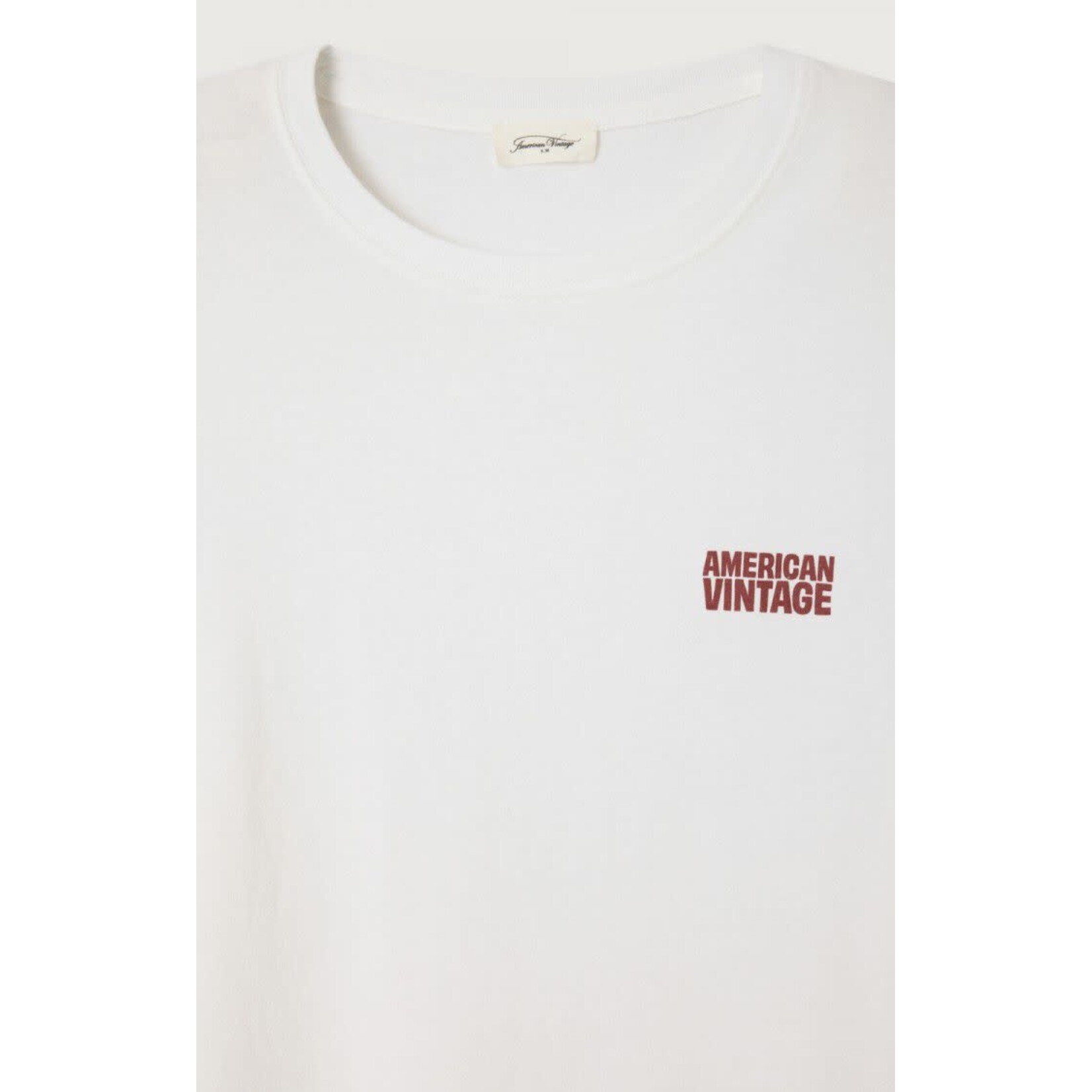 American Vintage American Vintage Ykobow LS blanc