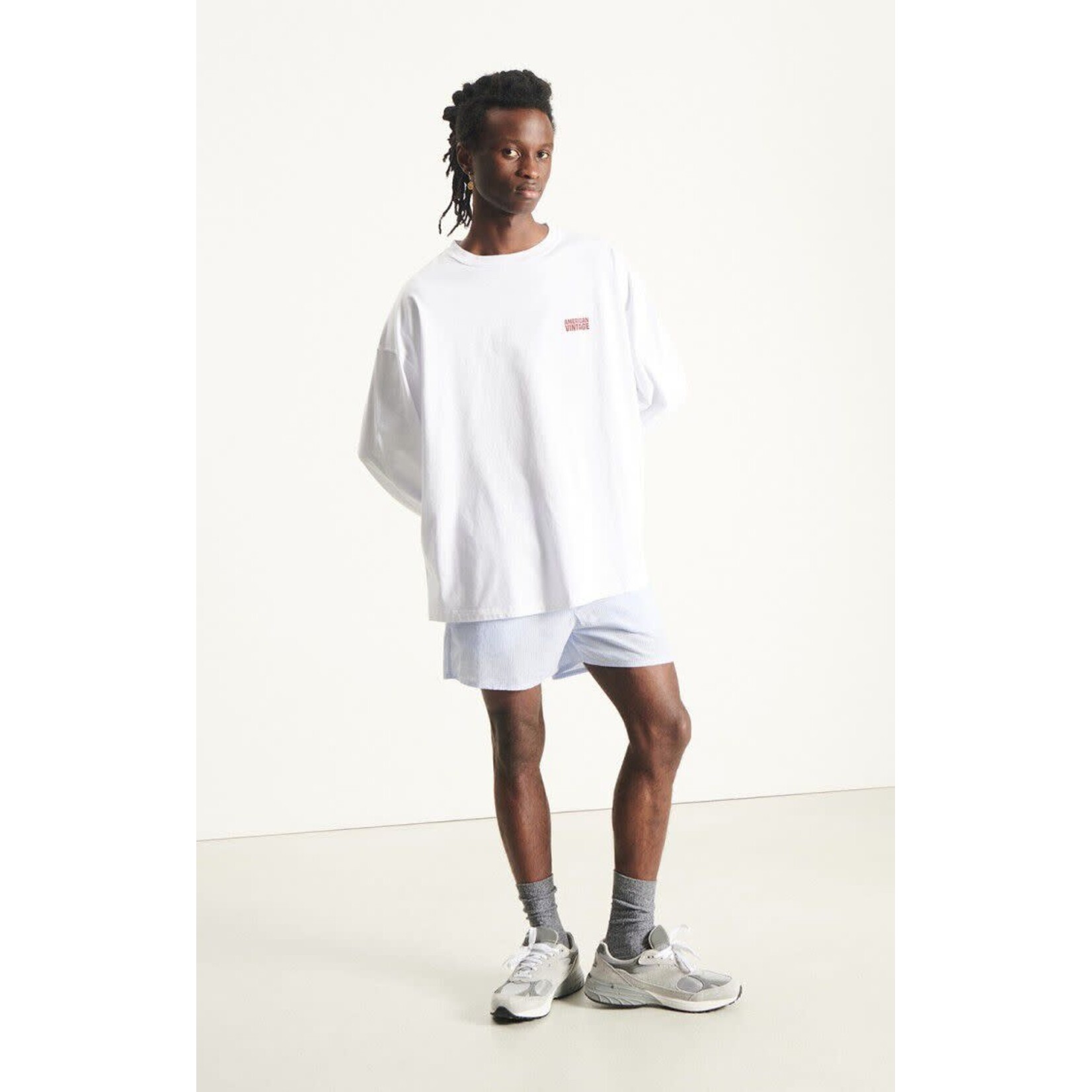 American Vintage American Vintage Ykobow LS blanc