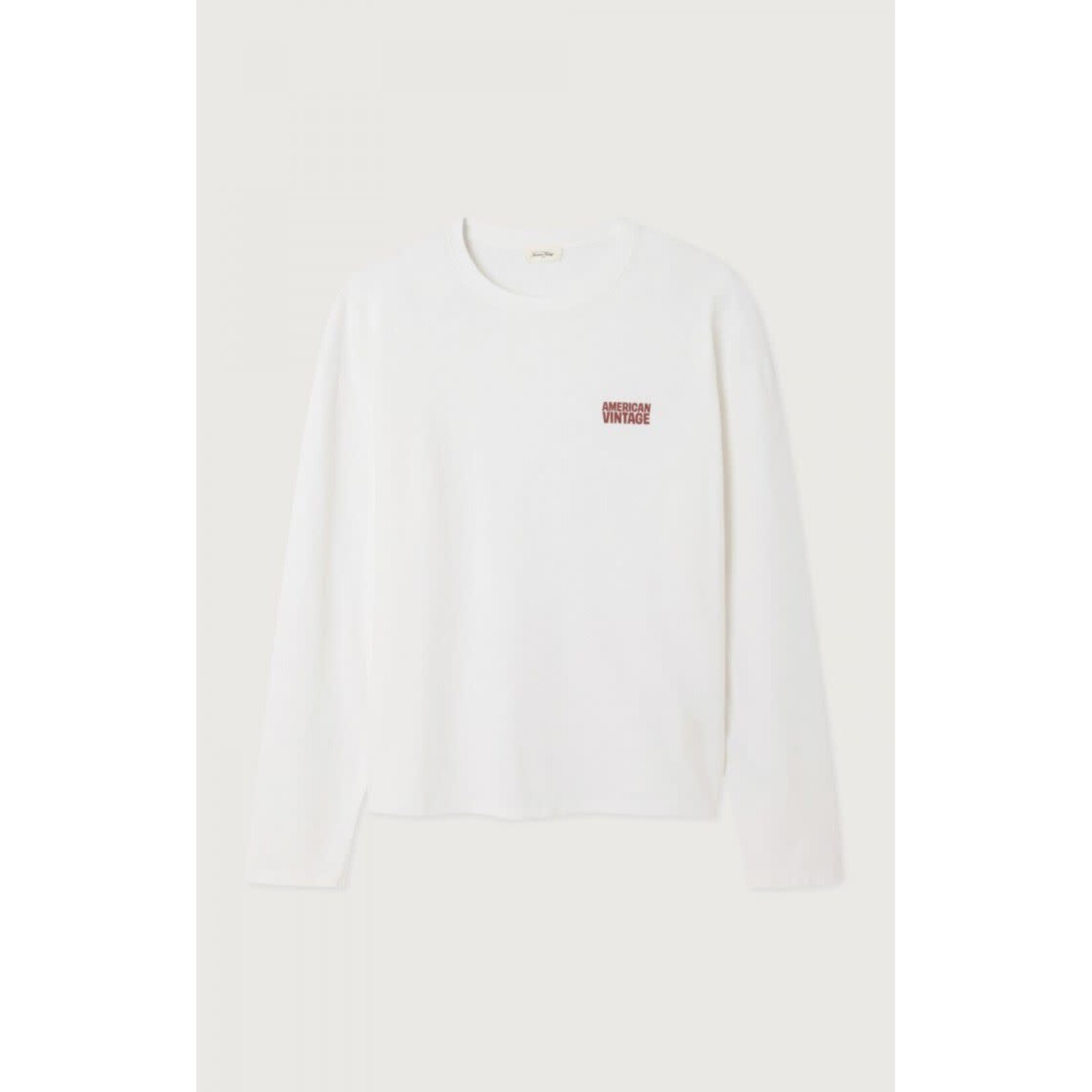American Vintage American Vintage Ykobow LS blanc