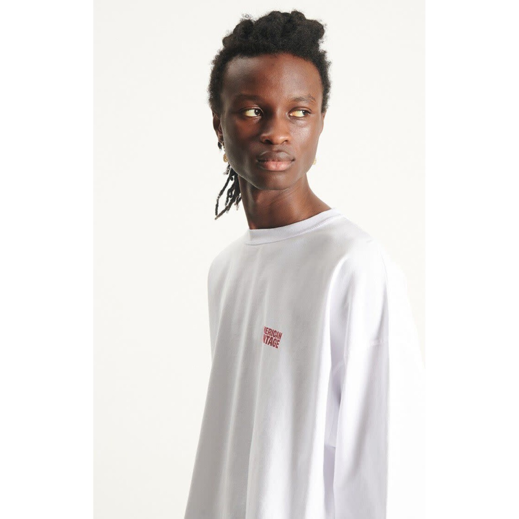American Vintage American Vintage Ykobow LS blanc