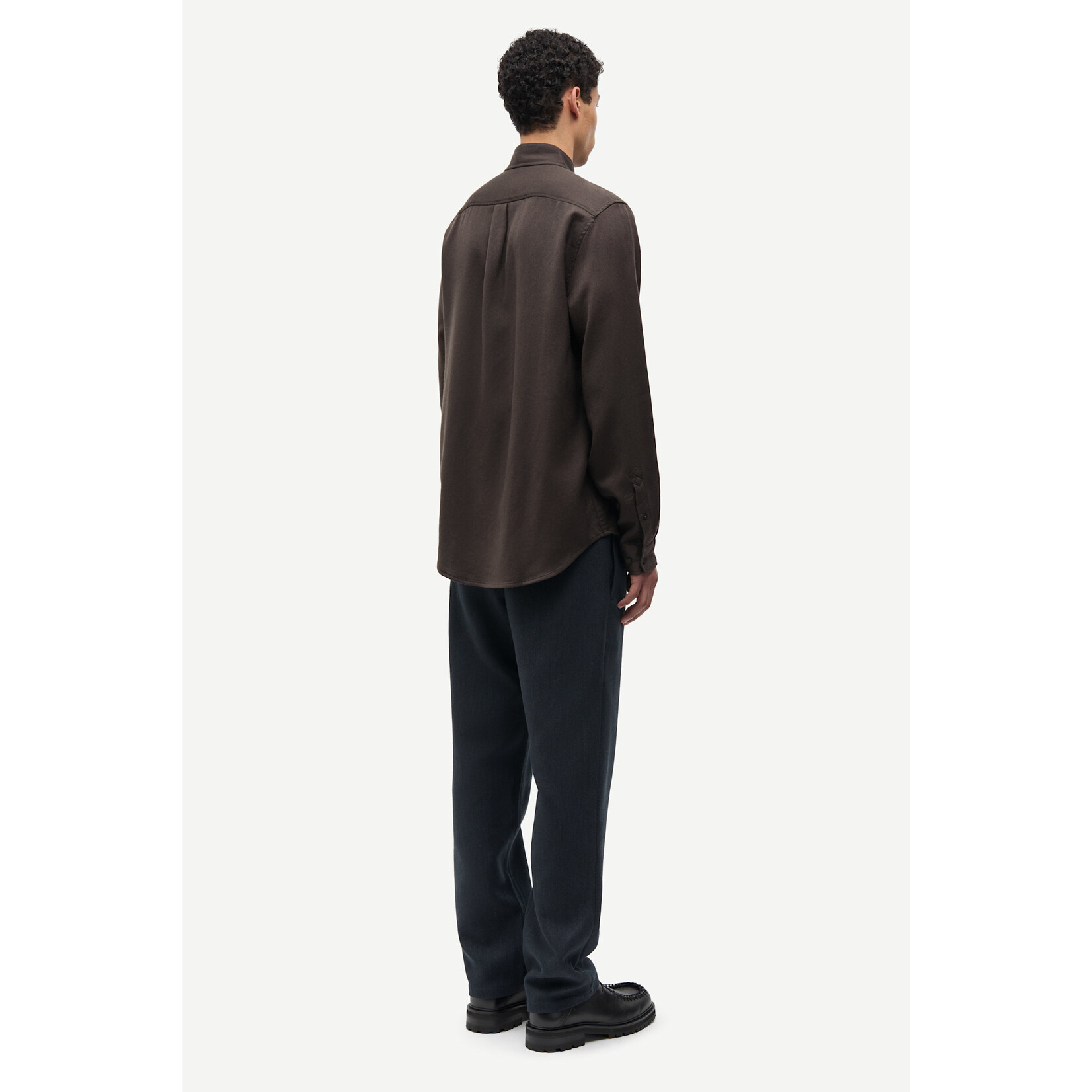 Samsoe & Samsoe Samsoe Samsoe Sajabari fly P trousers dark grey mel.