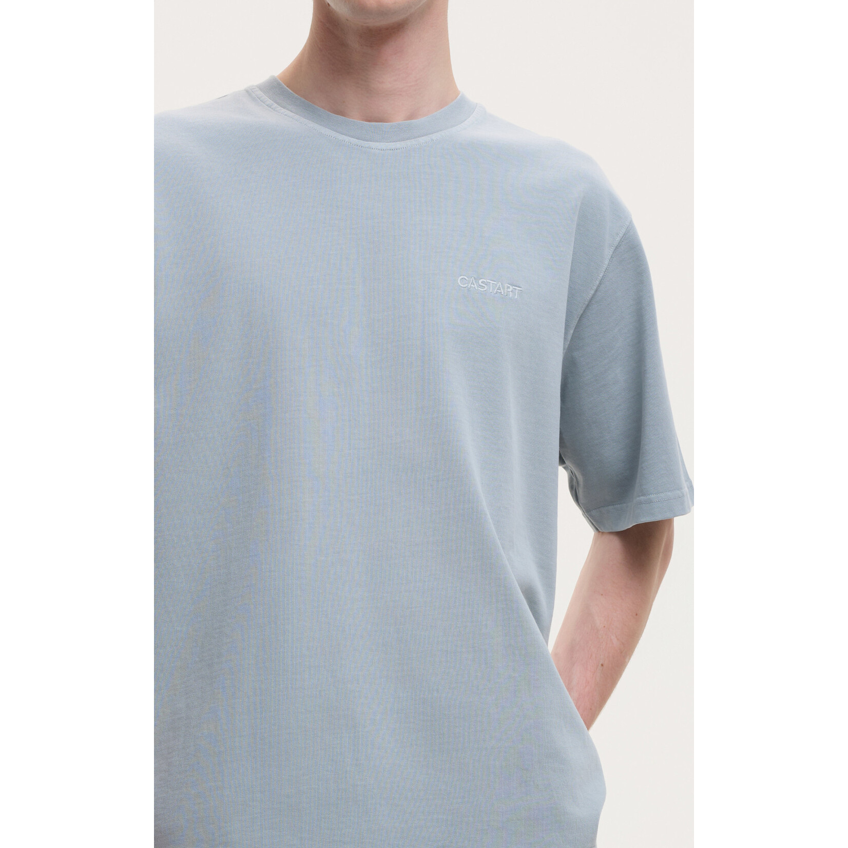 Castart Castart Stonewash Tee Light blue