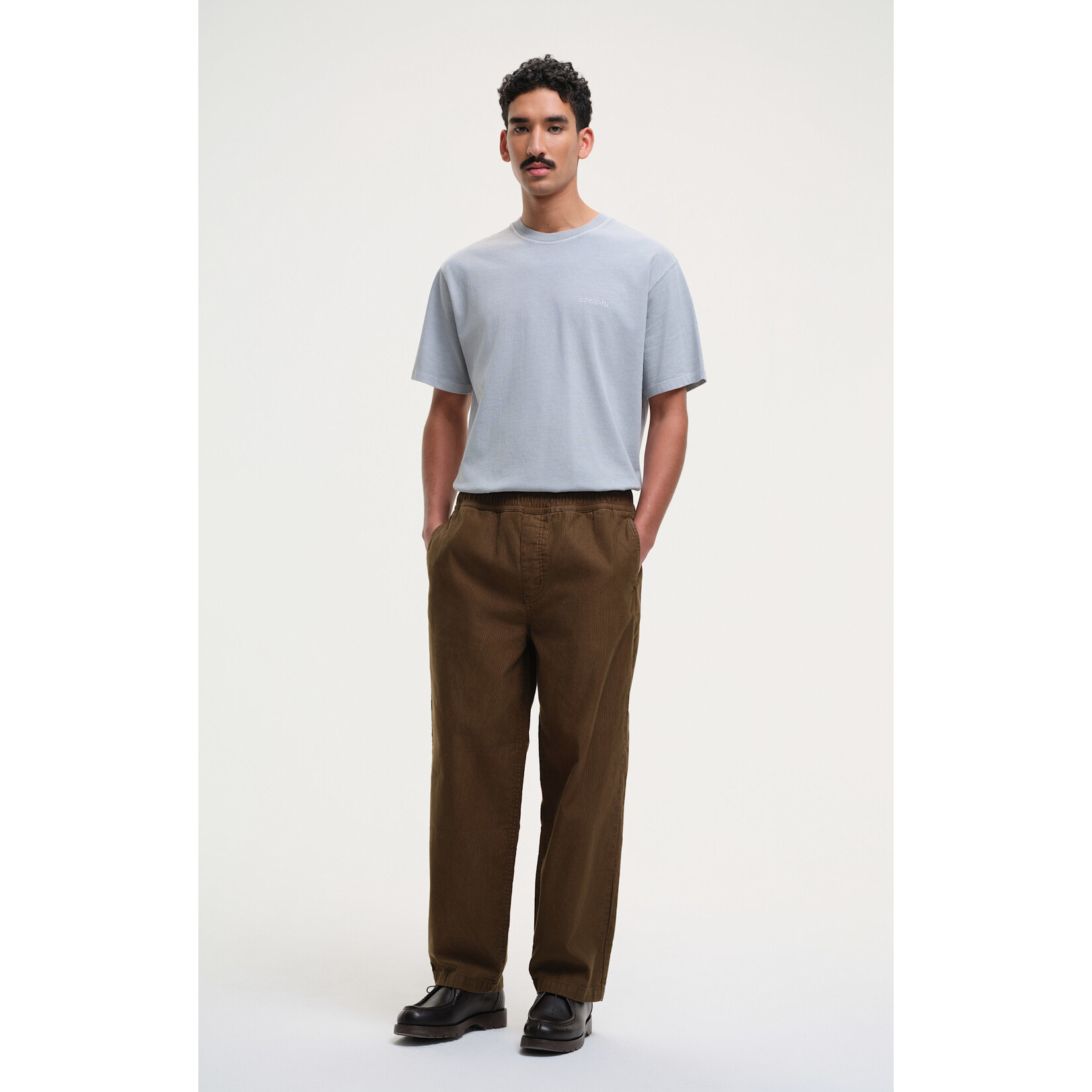 Castart Castart Maru cord pants khaki