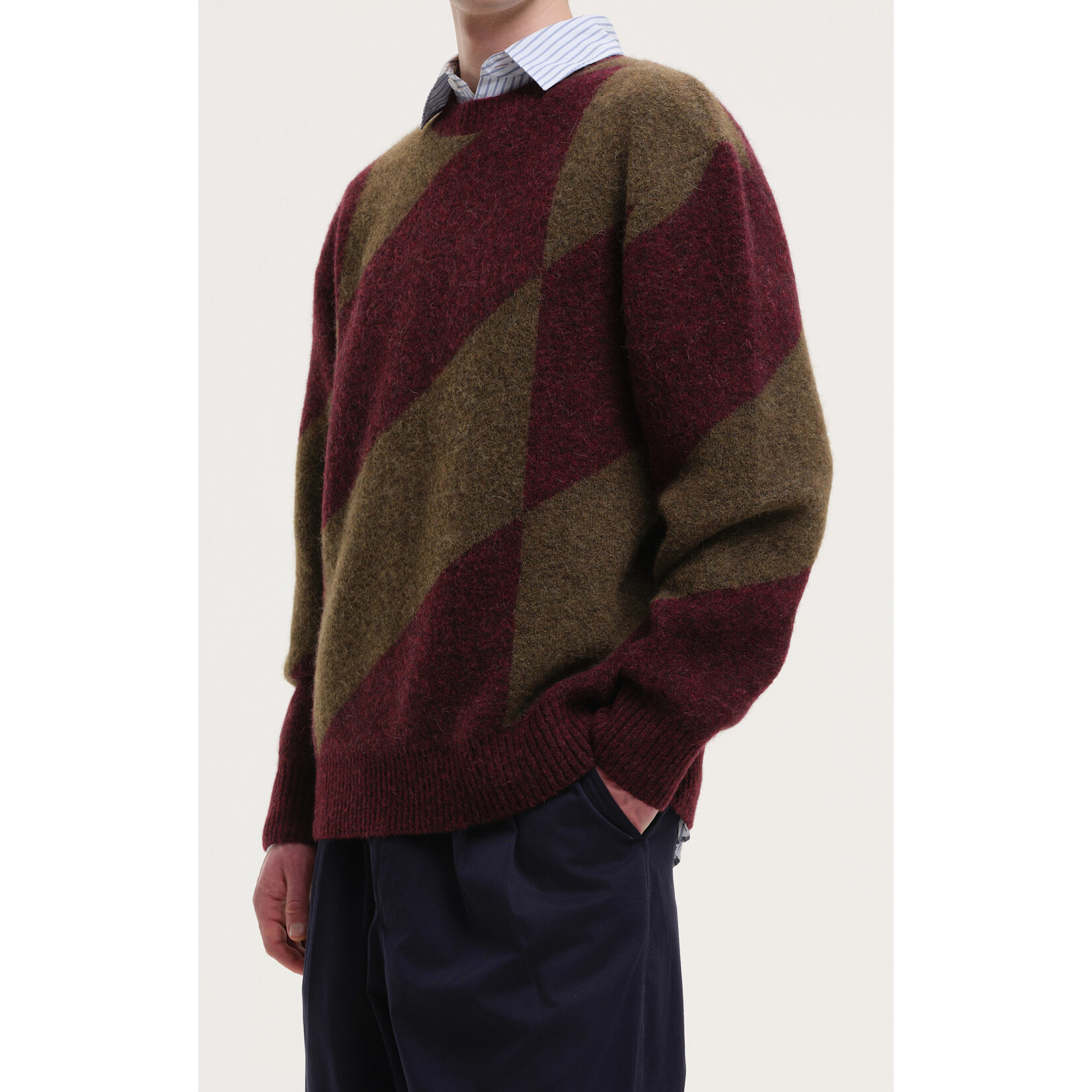 Castart Castart Evin jacquard crew khaki