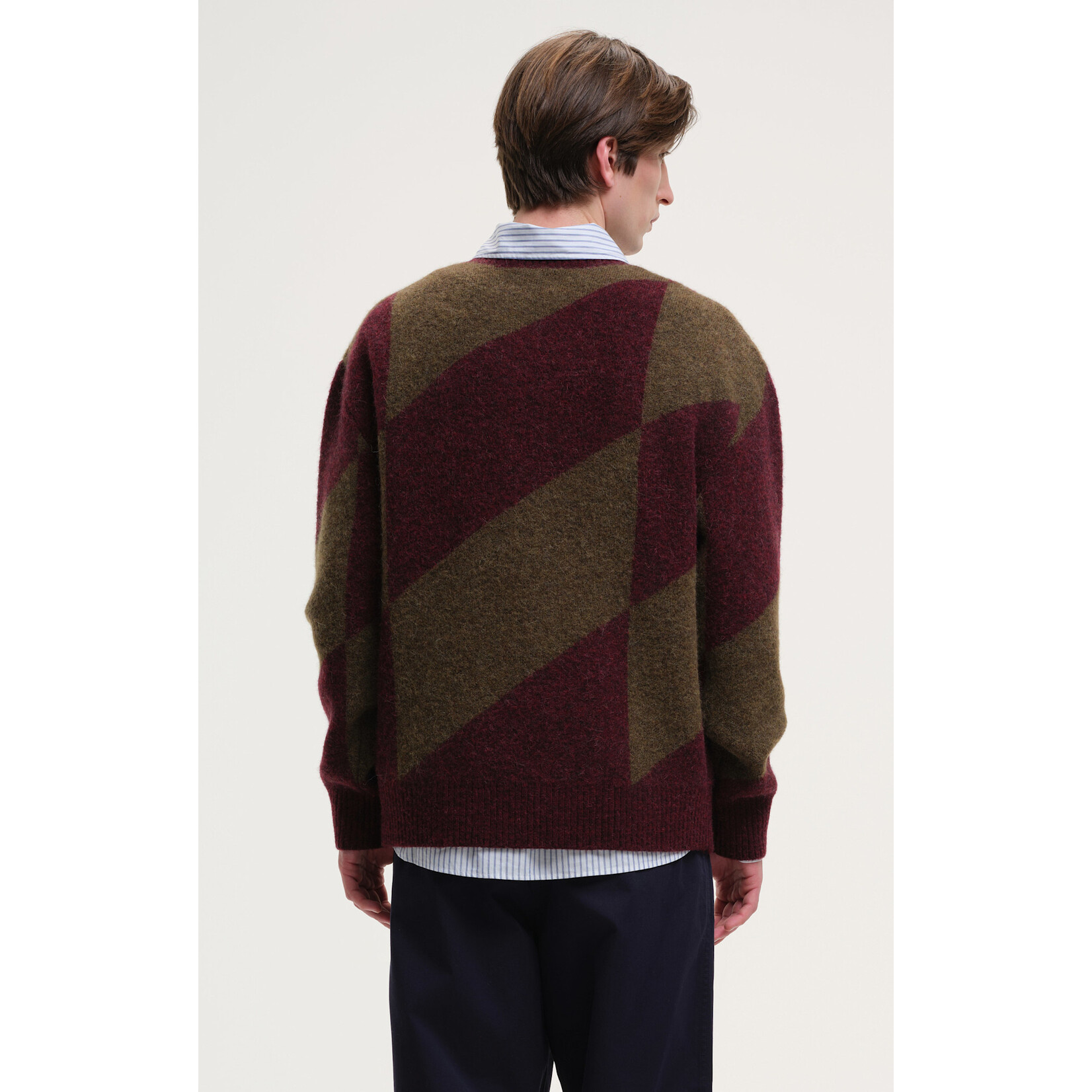 Castart Castart Evin jacquard crew khaki