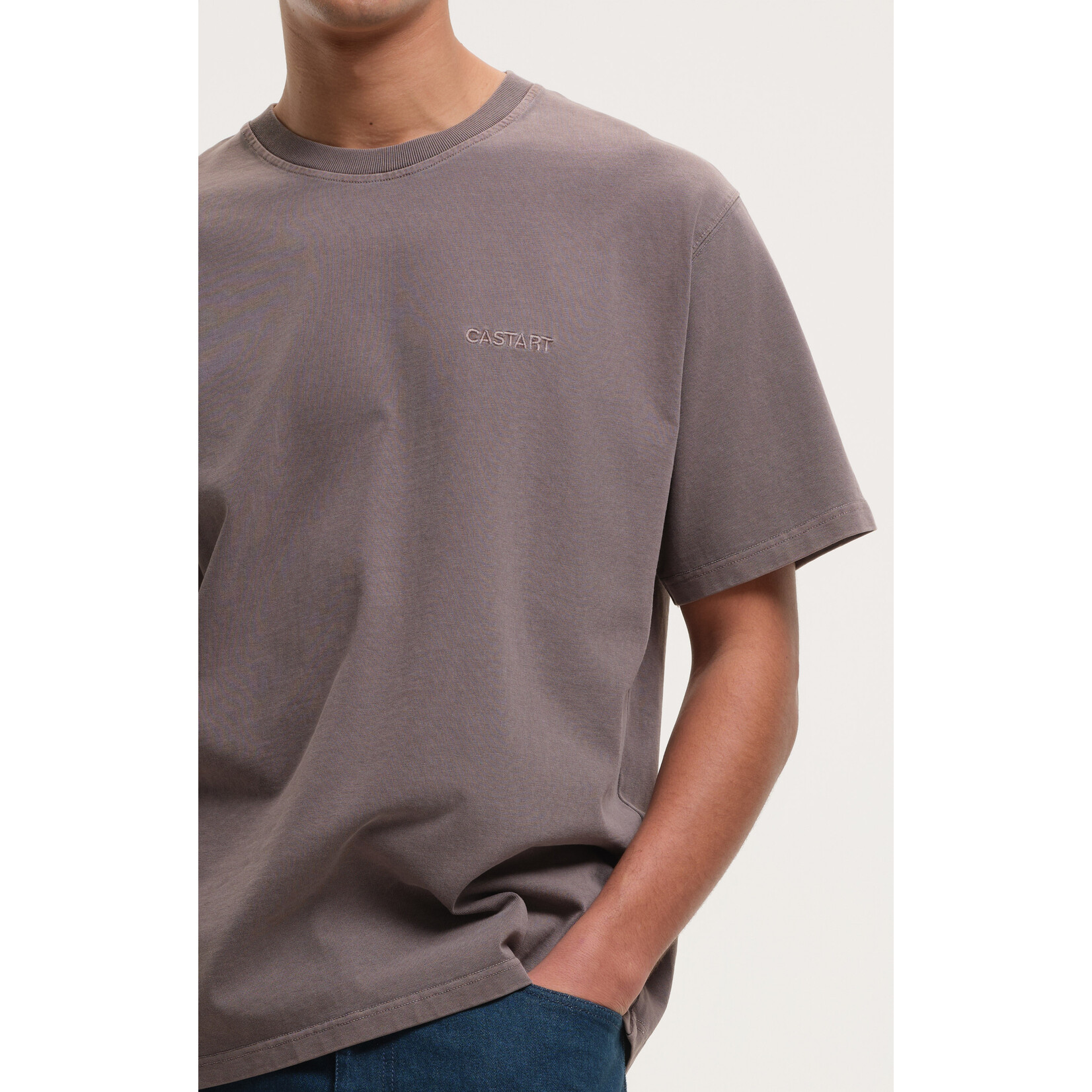 Castart Castart Stonewash Tee dark brown