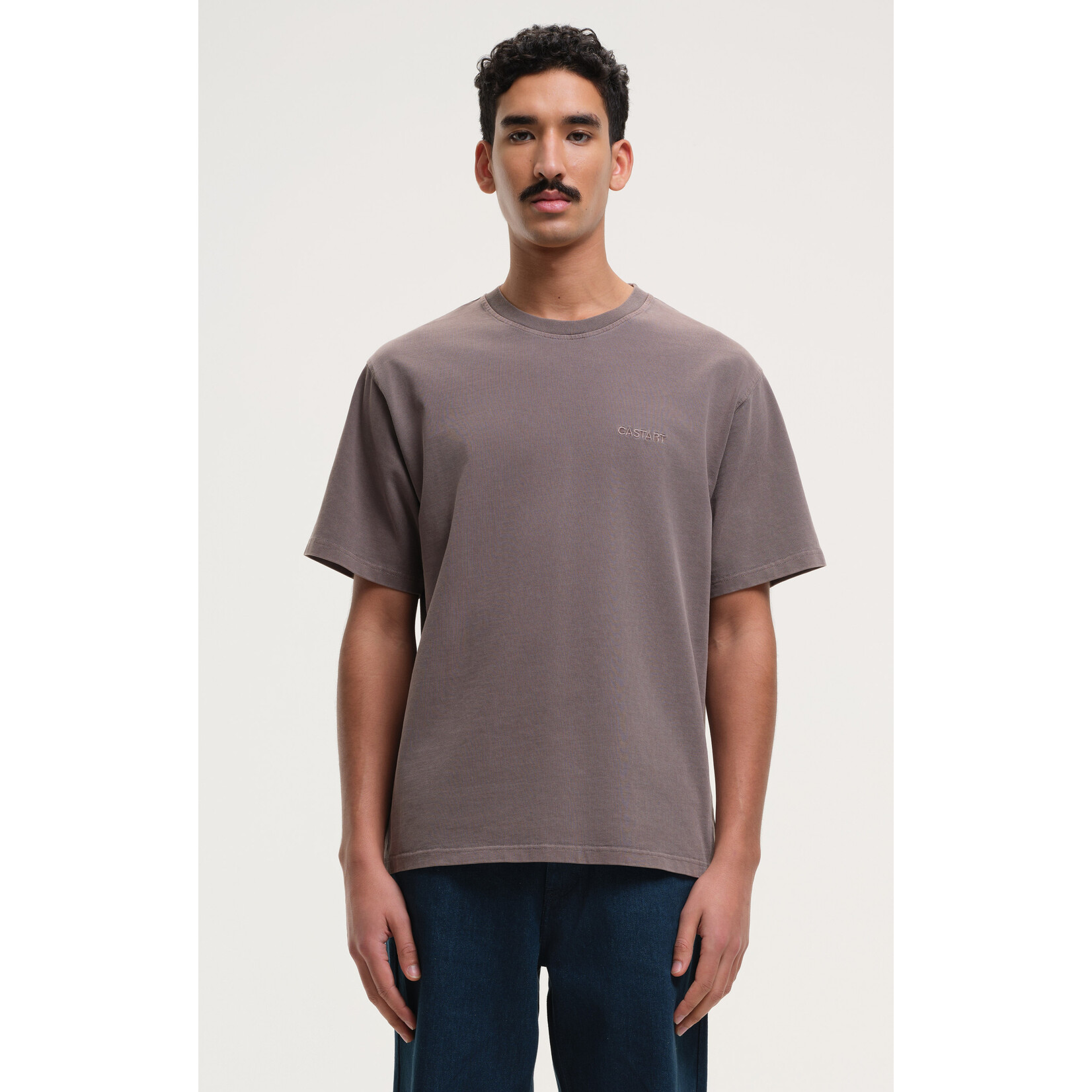 Castart Castart Stonewash Tee dark brown