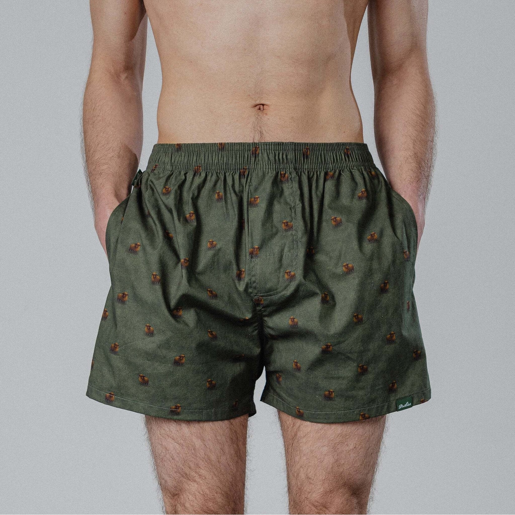 Pockies Underwear Pockies Sheep boxers green
