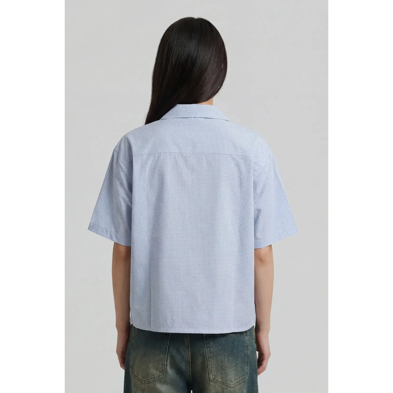 Arbor Antwerp Arbor Boxy Blue shirt