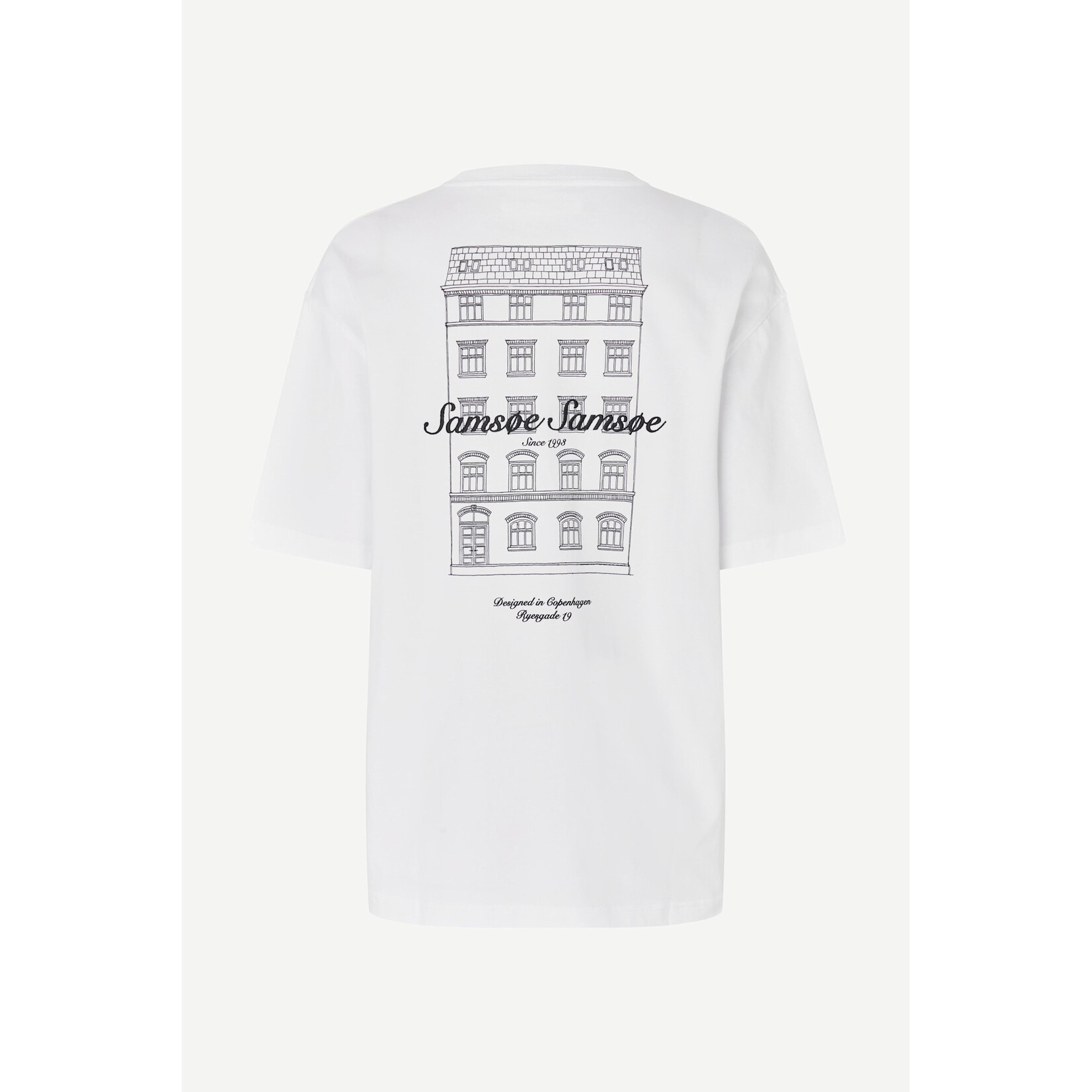 Samsoe & Samsoe Samsoe Samsoe Sauni t-shirt White Building