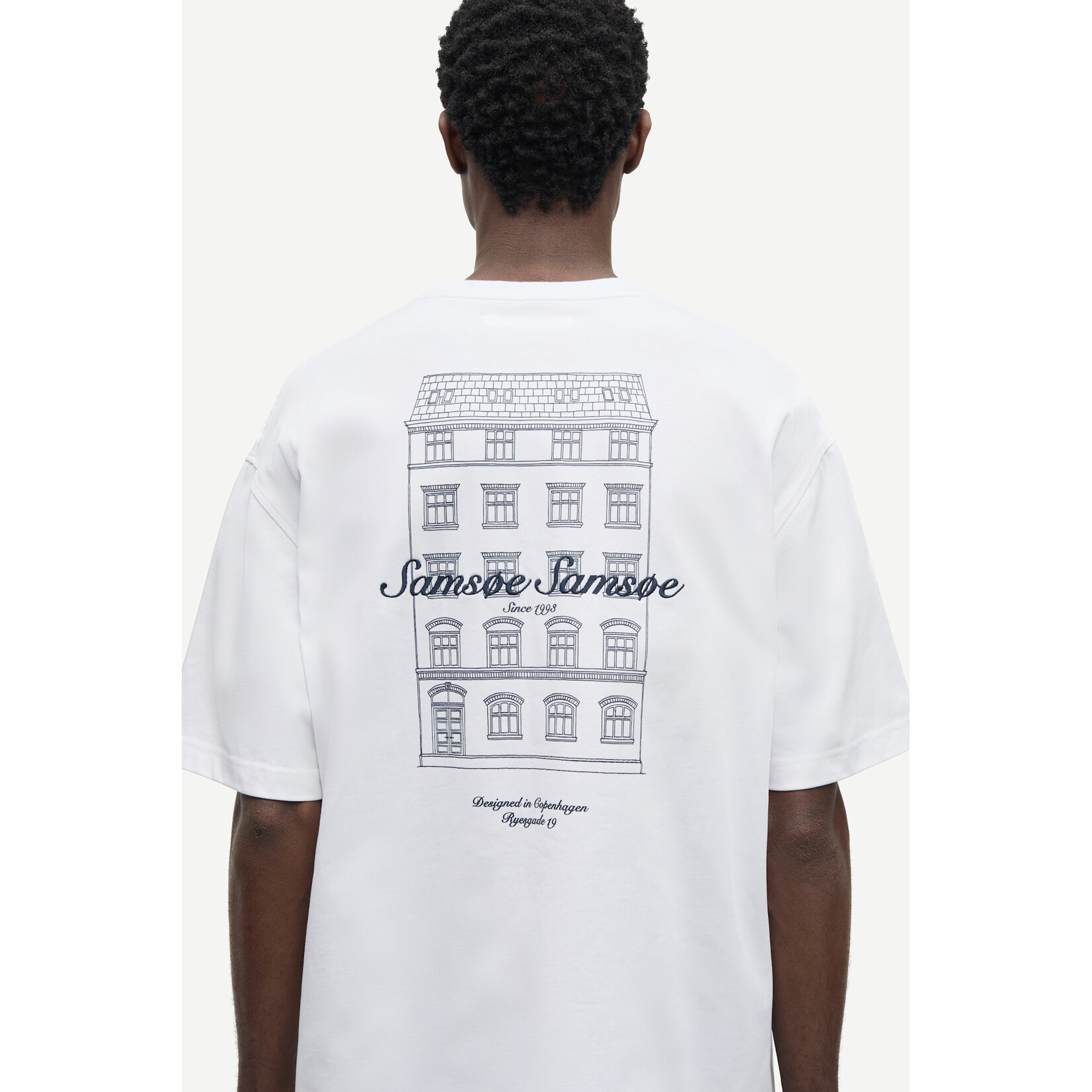 Samsoe & Samsoe Samsoe Samsoe Sauni t-shirt White Building