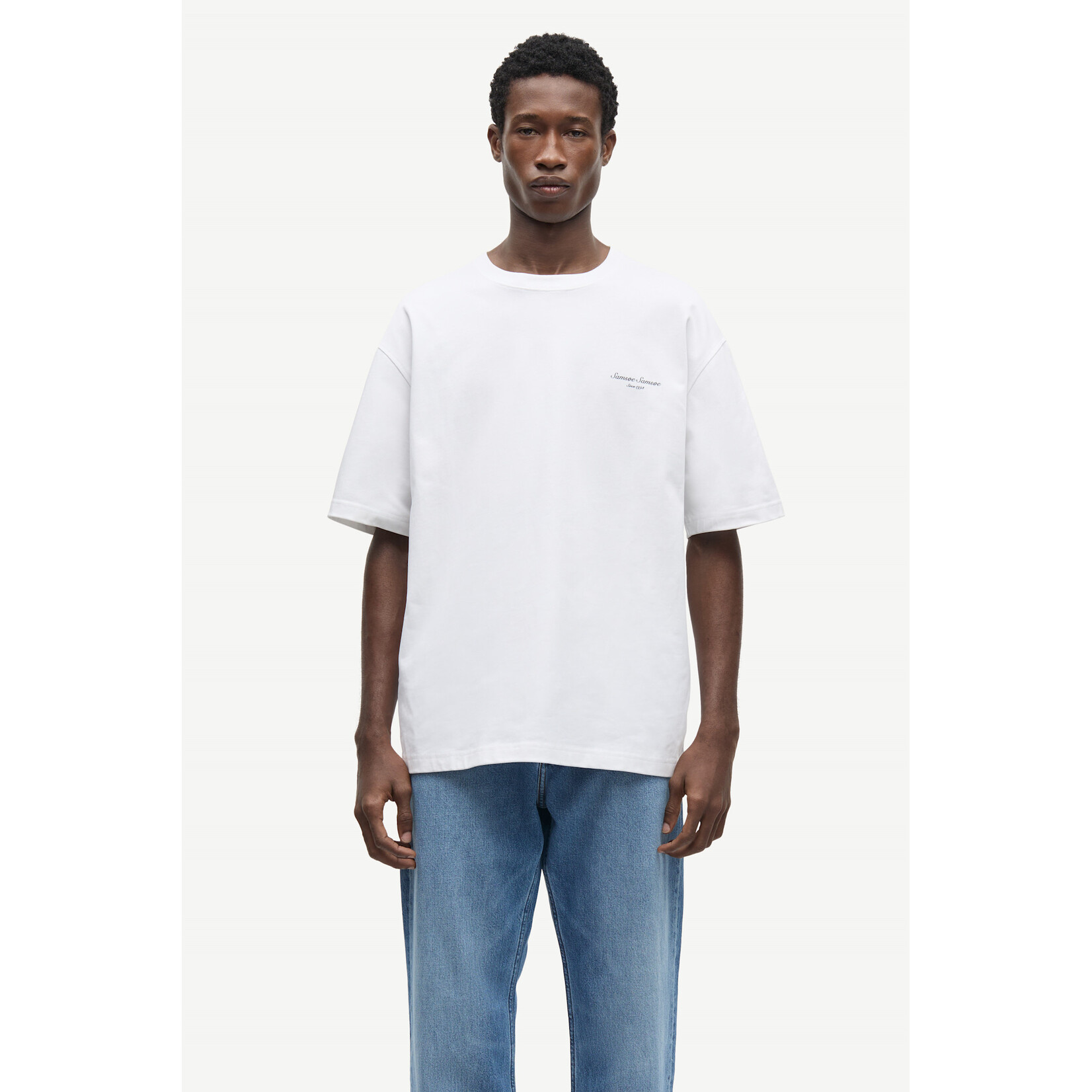 Samsoe & Samsoe Samsoe Samsoe Sauni t-shirt White Building