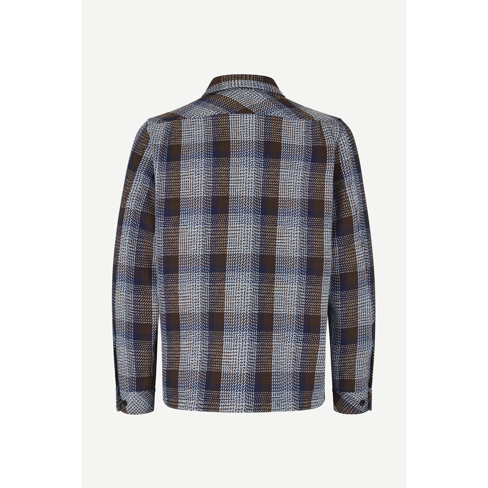 Samsoe & Samsoe Samsoe Samsoe Sataka JB Overshirt Brown Mel. Ch.